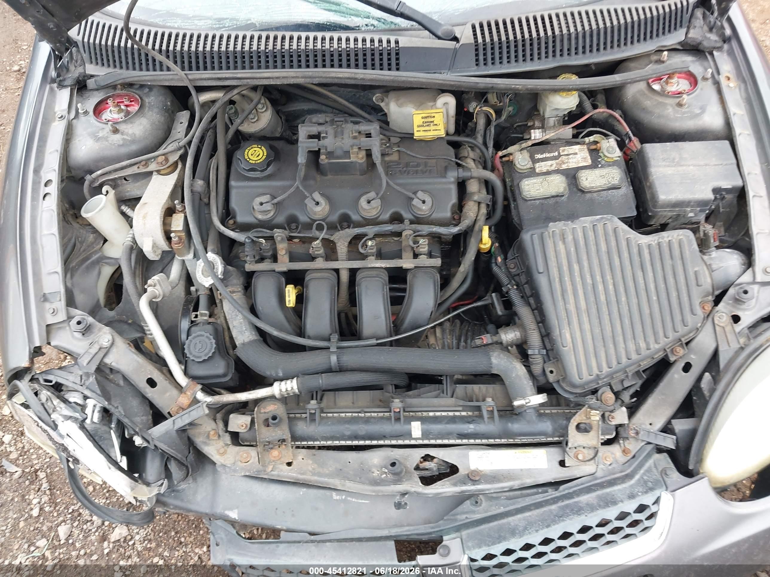 2004 Dodge Neon Sxt Gray vin: 1B3ES56C44D564250