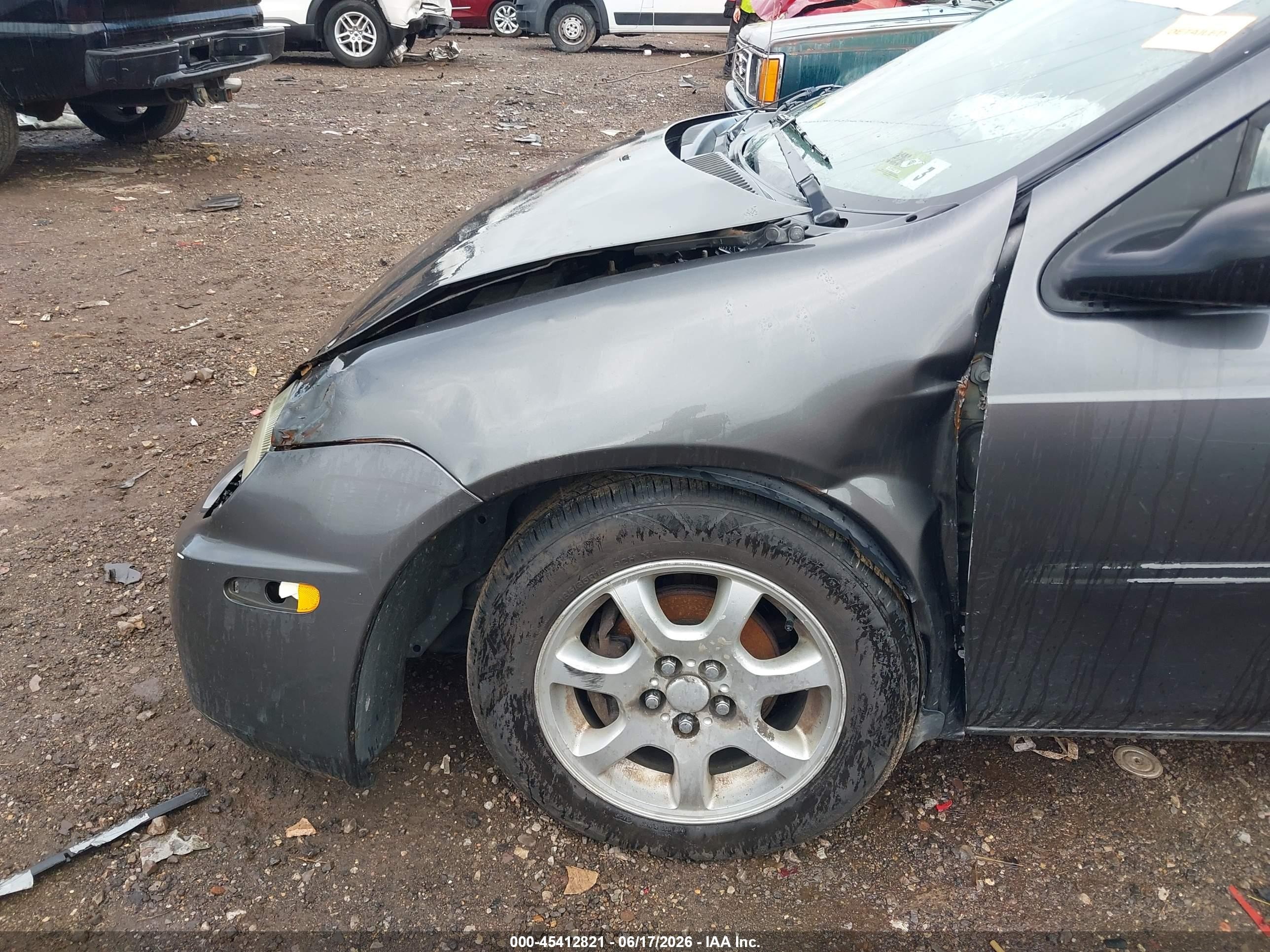2004 Dodge Neon Sxt Gray vin: 1B3ES56C44D564250
