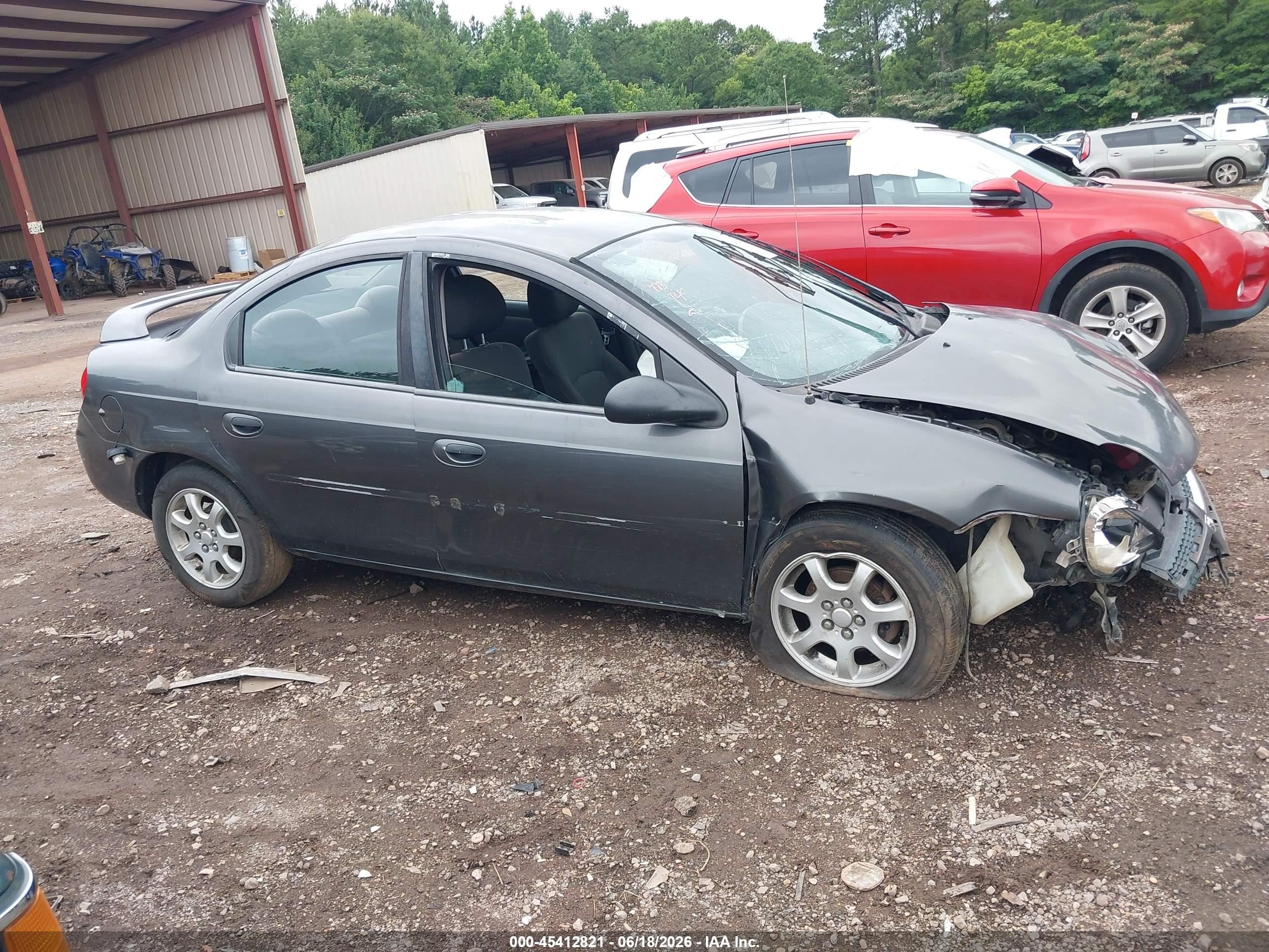 2004 Dodge Neon Sxt Gray vin: 1B3ES56C44D564250