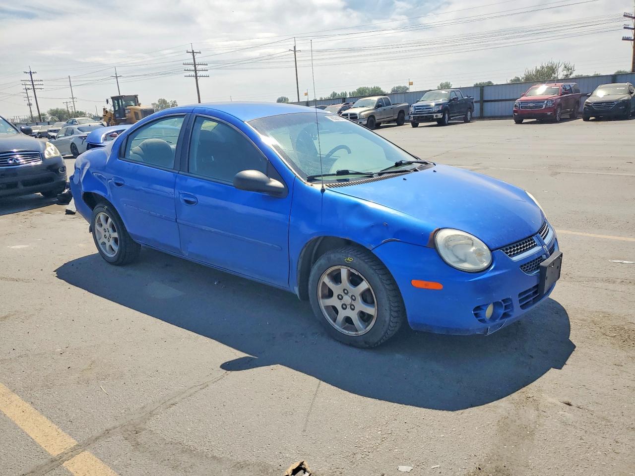 2005 Dodge Neon Sxt Blue vin: 1B3ES56C45D118083