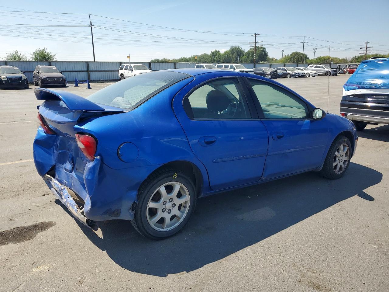 2005 Dodge Neon Sxt Blue vin: 1B3ES56C45D118083