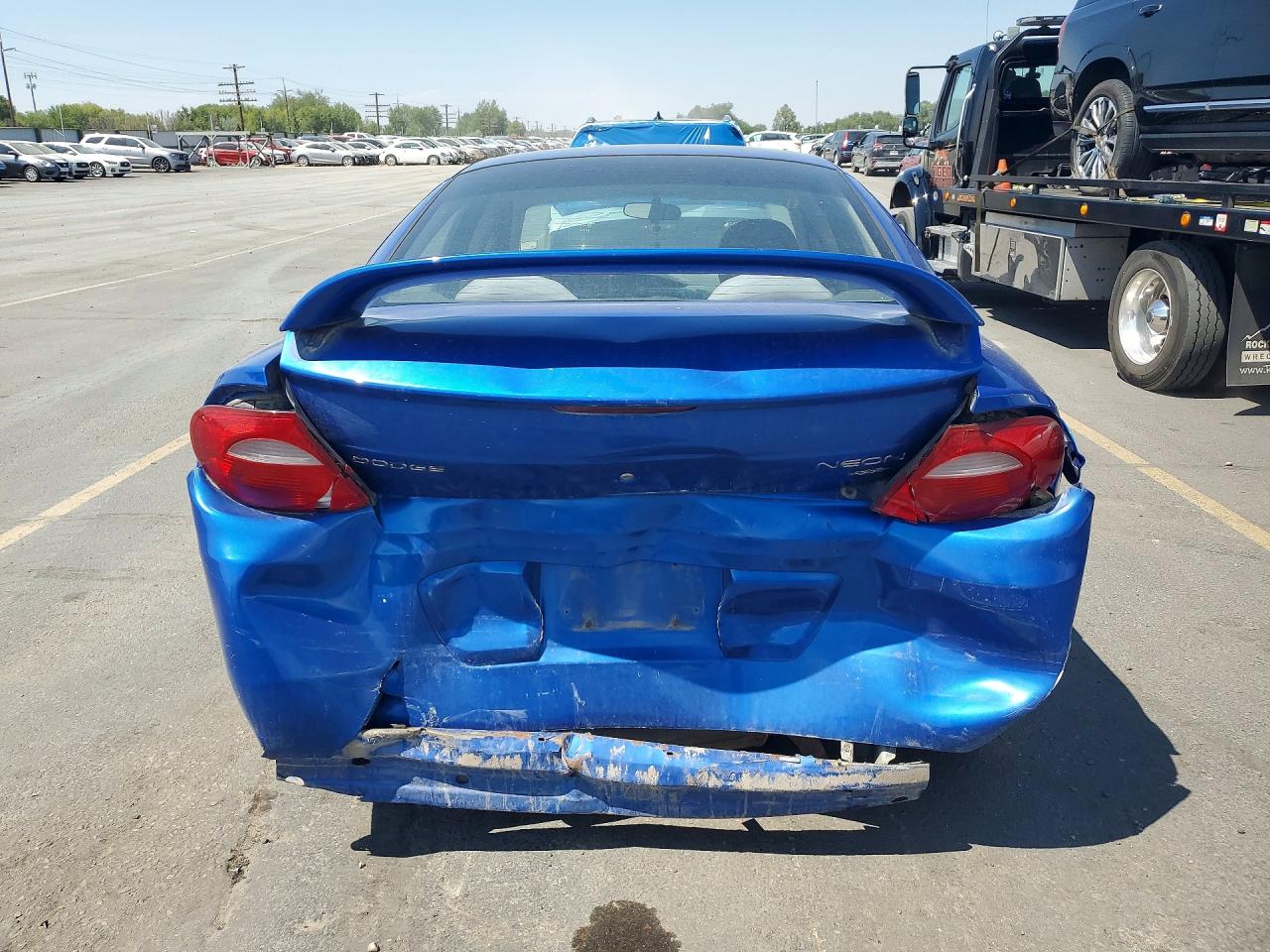 2005 Dodge Neon Sxt Blue vin: 1B3ES56C45D118083