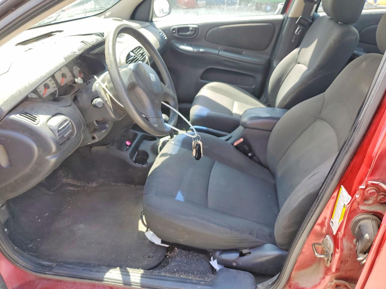 2005 Dodge Neon Sxt Red vin: 1B3ES56C45D142352