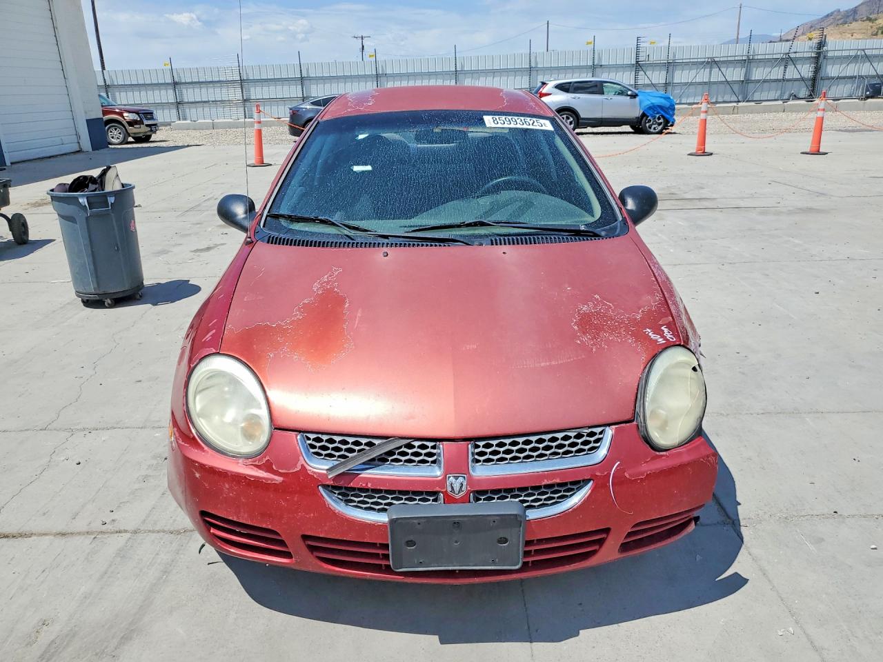2005 Dodge Neon Sxt Red vin: 1B3ES56C45D142352