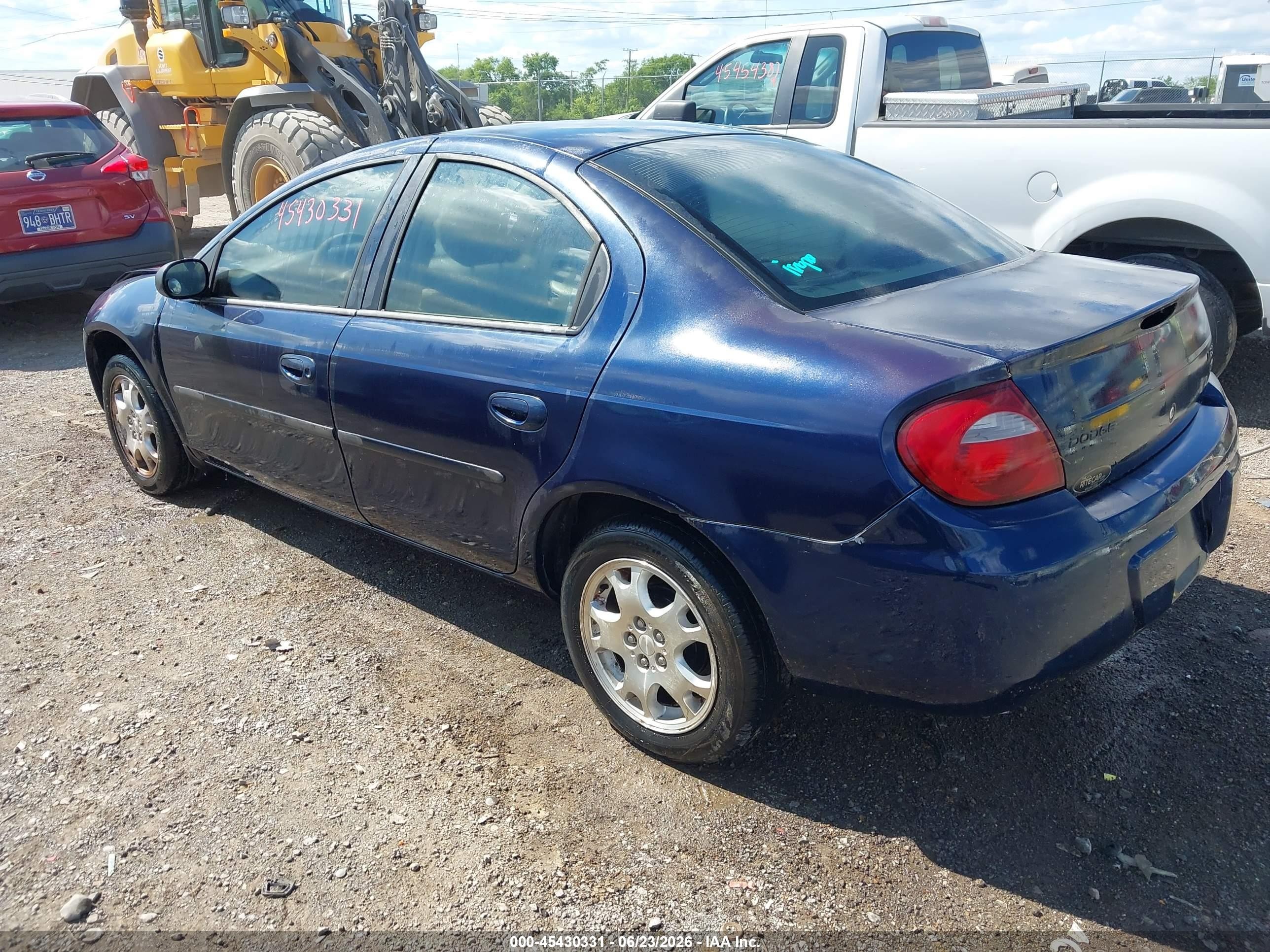 2005 Dodge Neon Sxt Blue vin: 1B3ES56C45D260658
