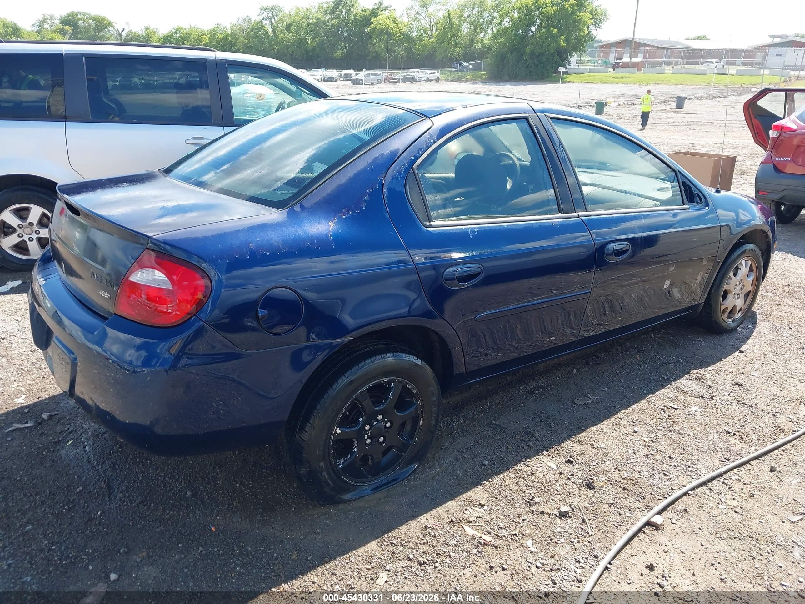 2005 Dodge Neon Sxt Blue vin: 1B3ES56C45D260658