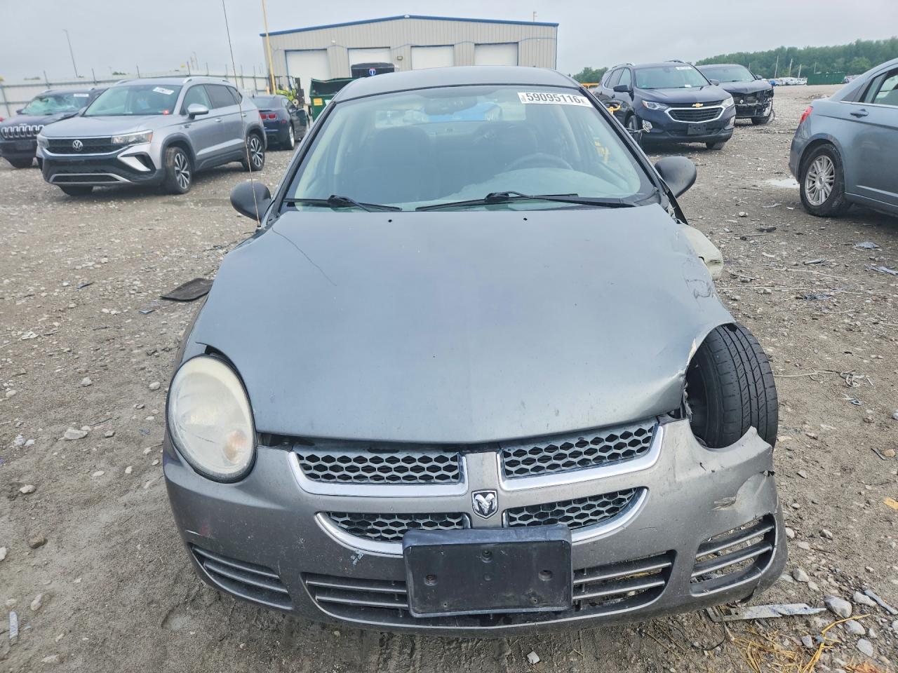 2005 Dodge Neon Sxt Gray vin: 1B3ES56C45D275094