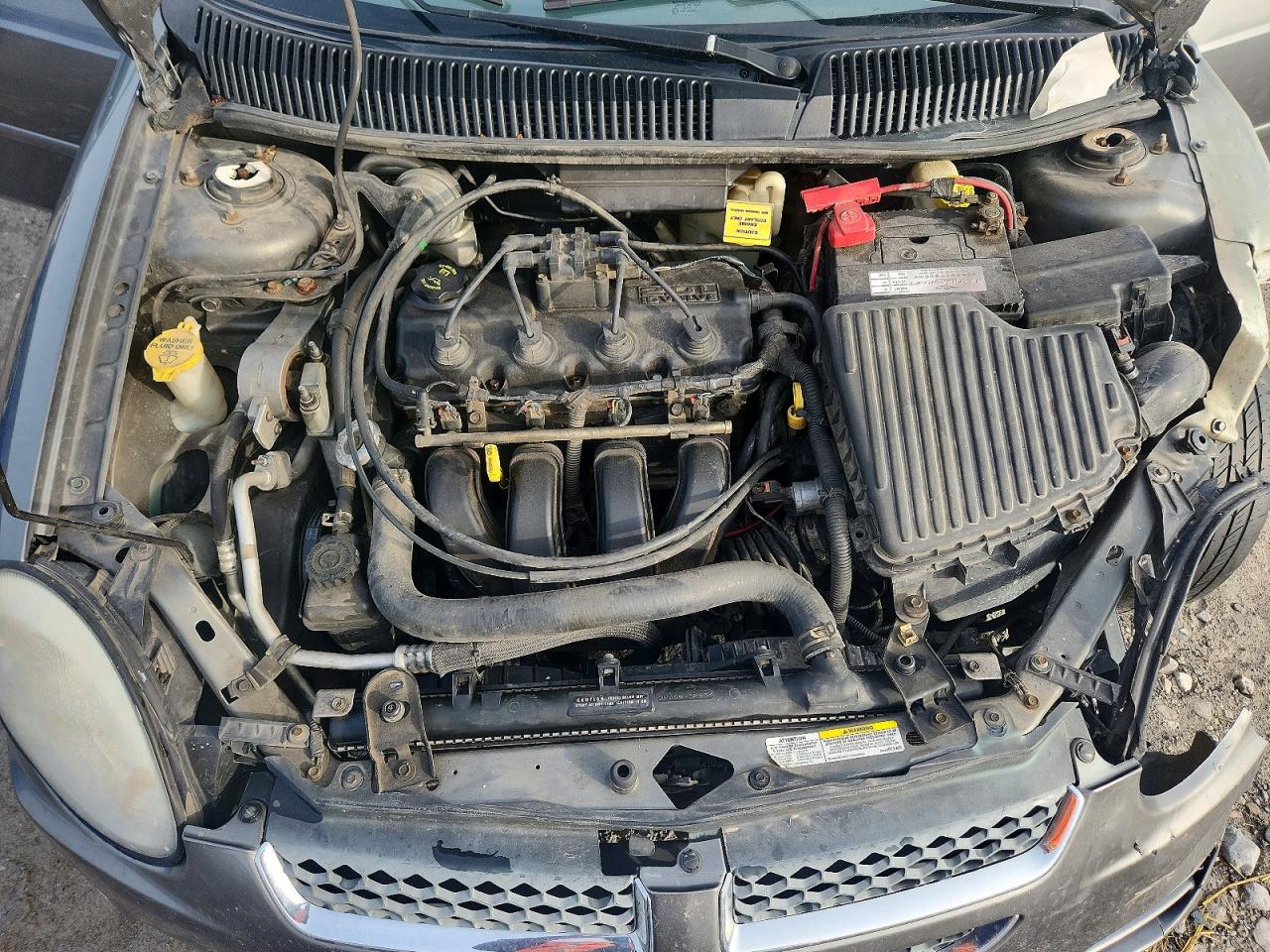 2005 Dodge Neon Sxt Gray vin: 1B3ES56C45D275094