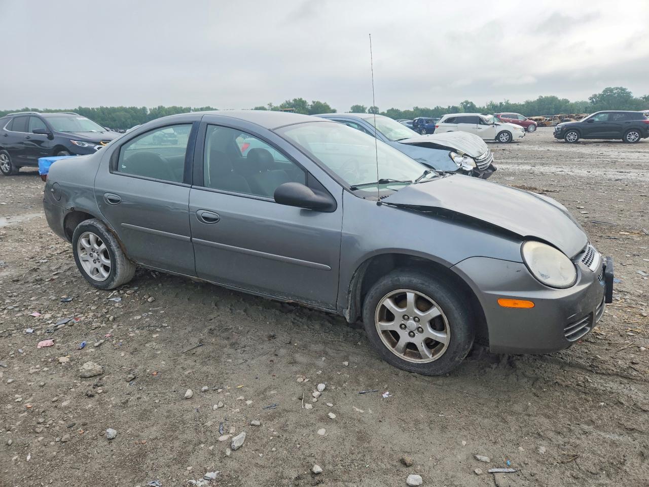 2005 Dodge Neon Sxt Gray vin: 1B3ES56C45D275094