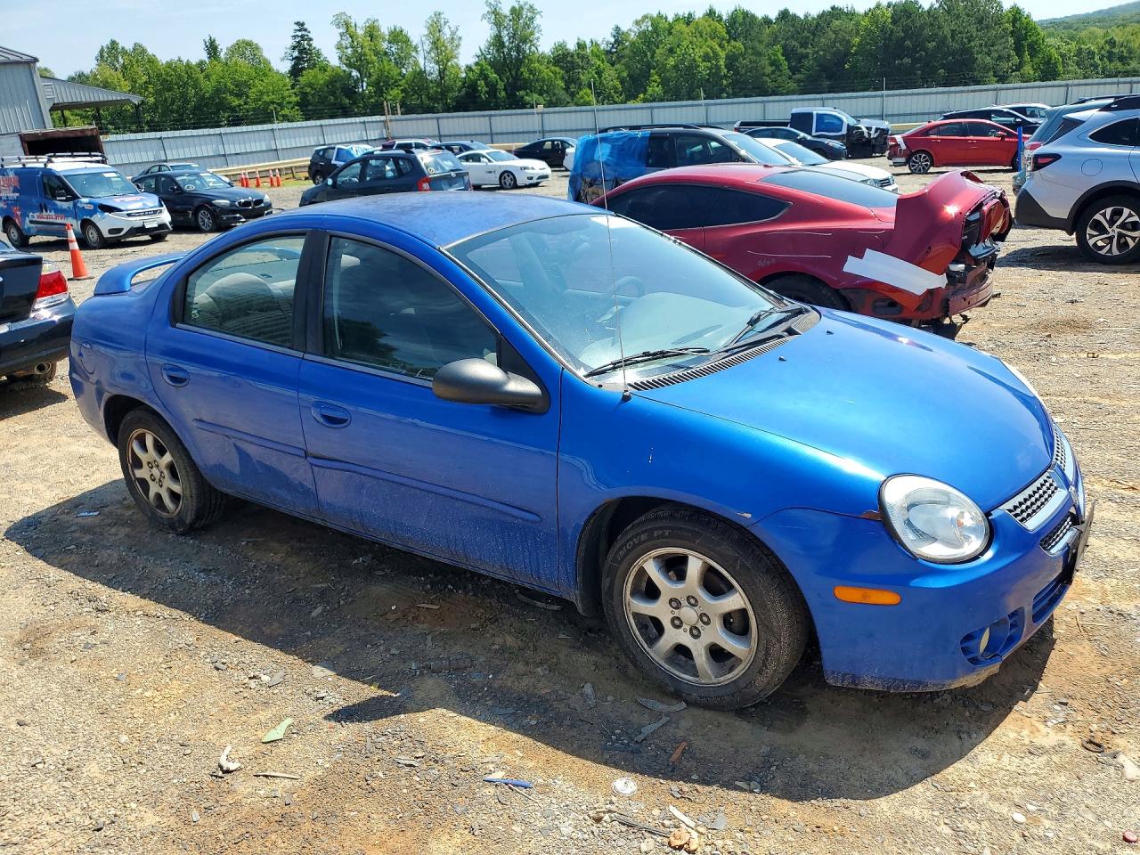 2004 Dodge Neon Sxt Blue vin: 1B3ES56C54D622365