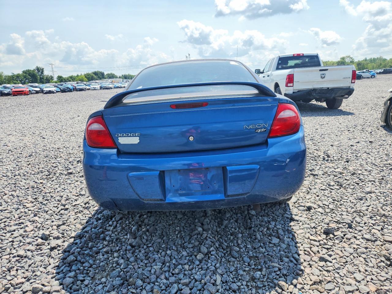 2003 Dodge Neon Sxt Blue vin: 1B3ES56C63D147744
