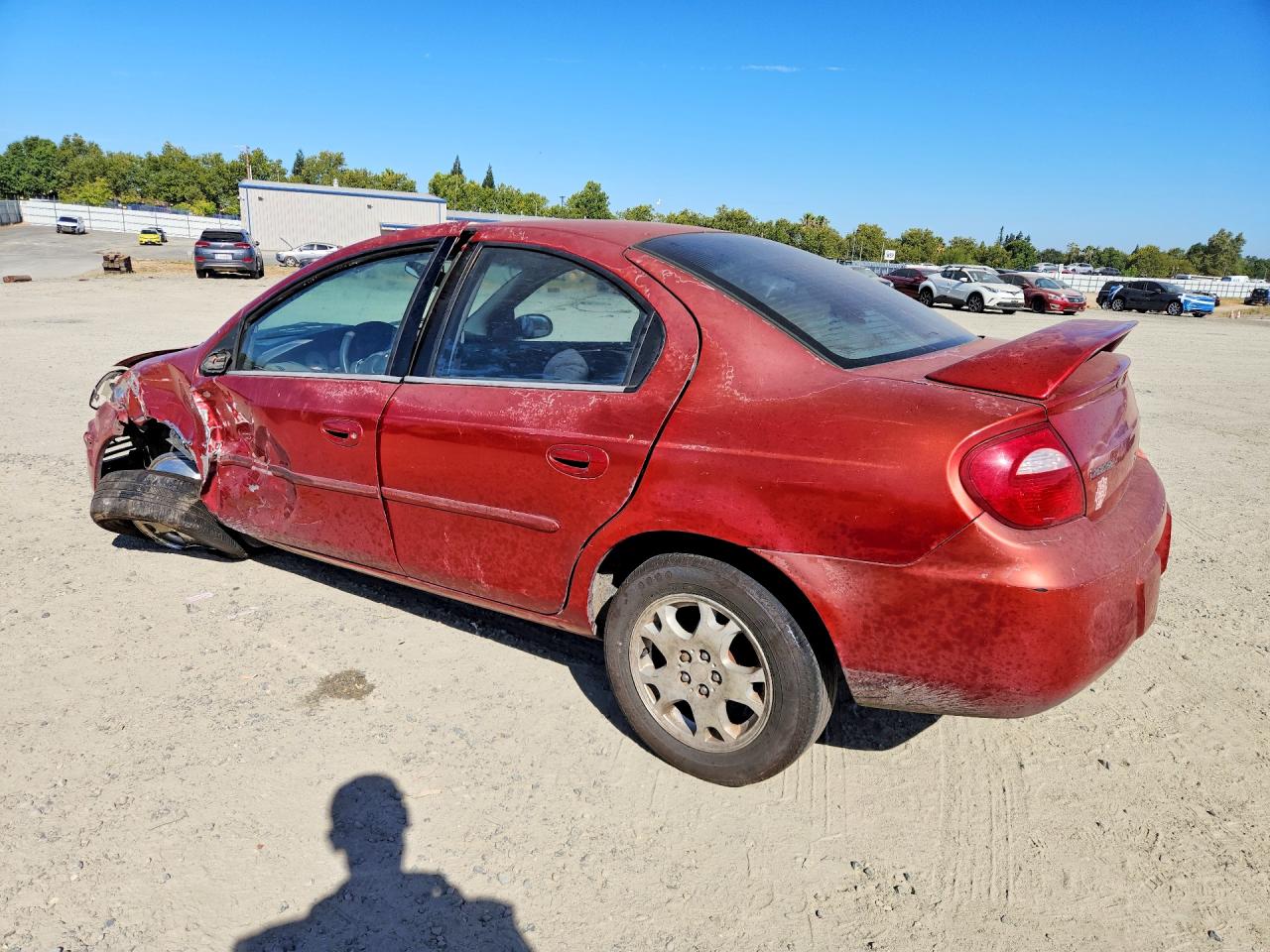 2004 Dodge Neon Sxt Red vin: 1B3ES56C64D599467