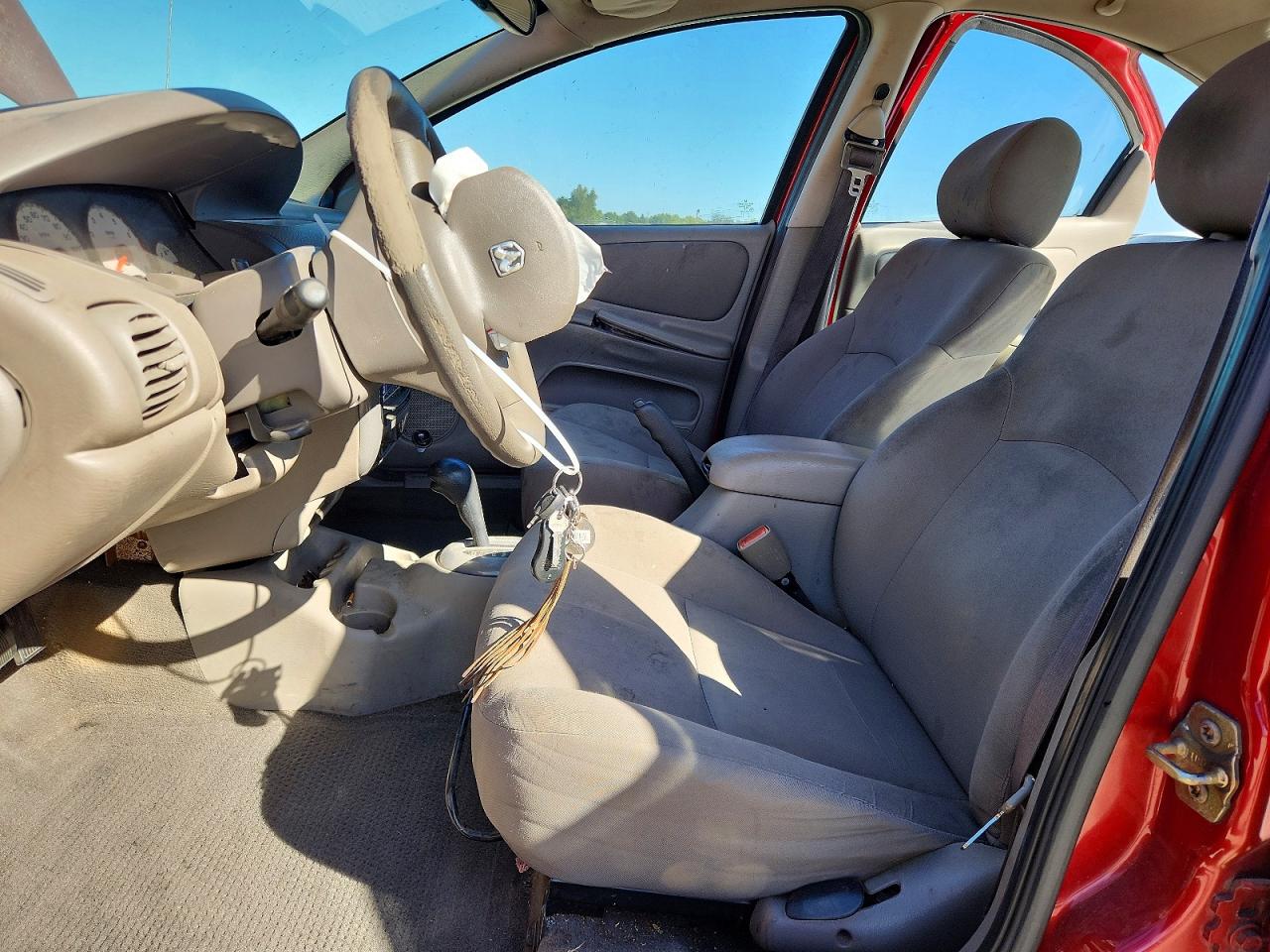 2004 Dodge Neon Sxt Red vin: 1B3ES56C64D599467