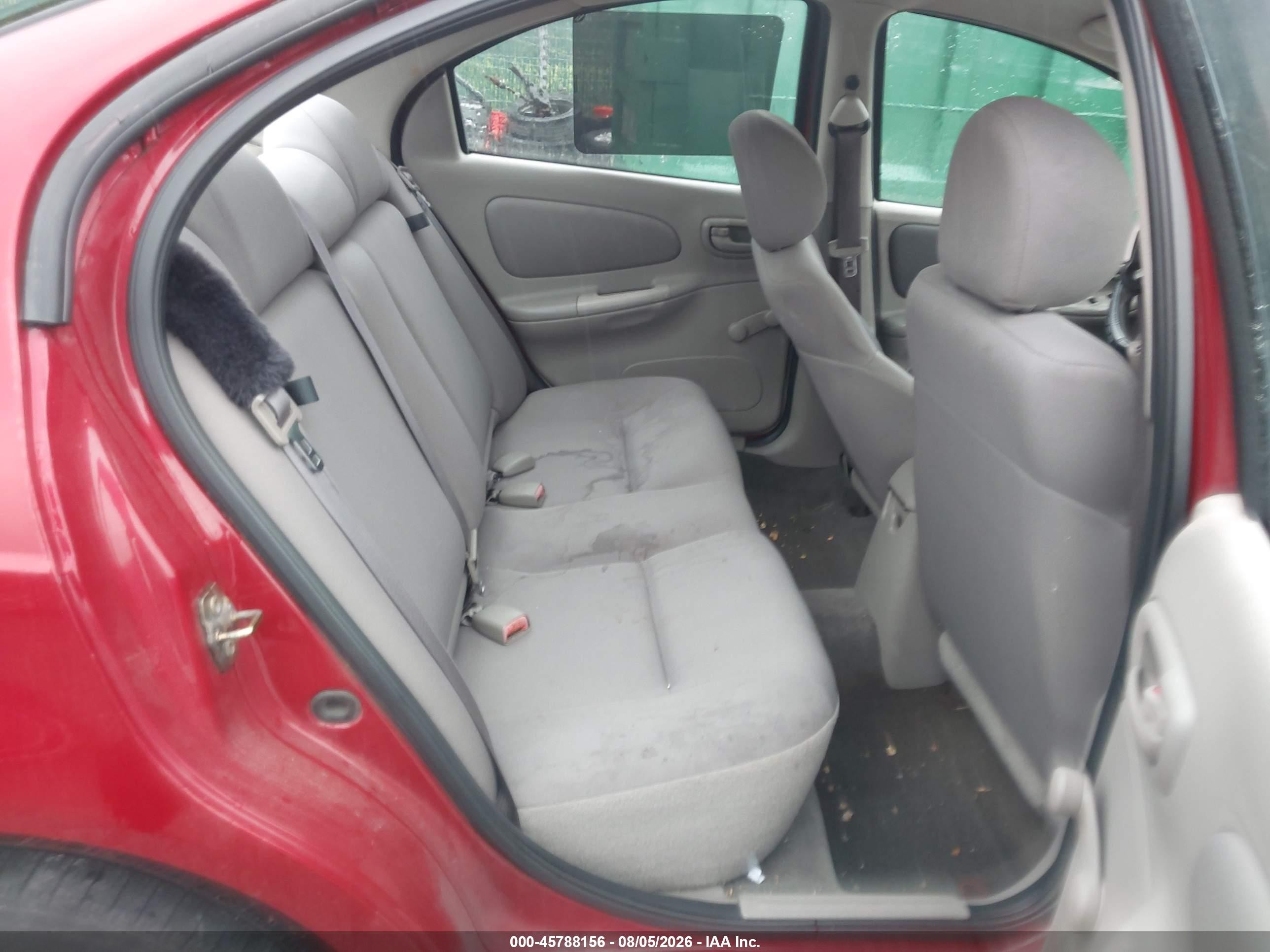 2005 Dodge Neon Sxt Red vin: 1B3ES56C65D175224