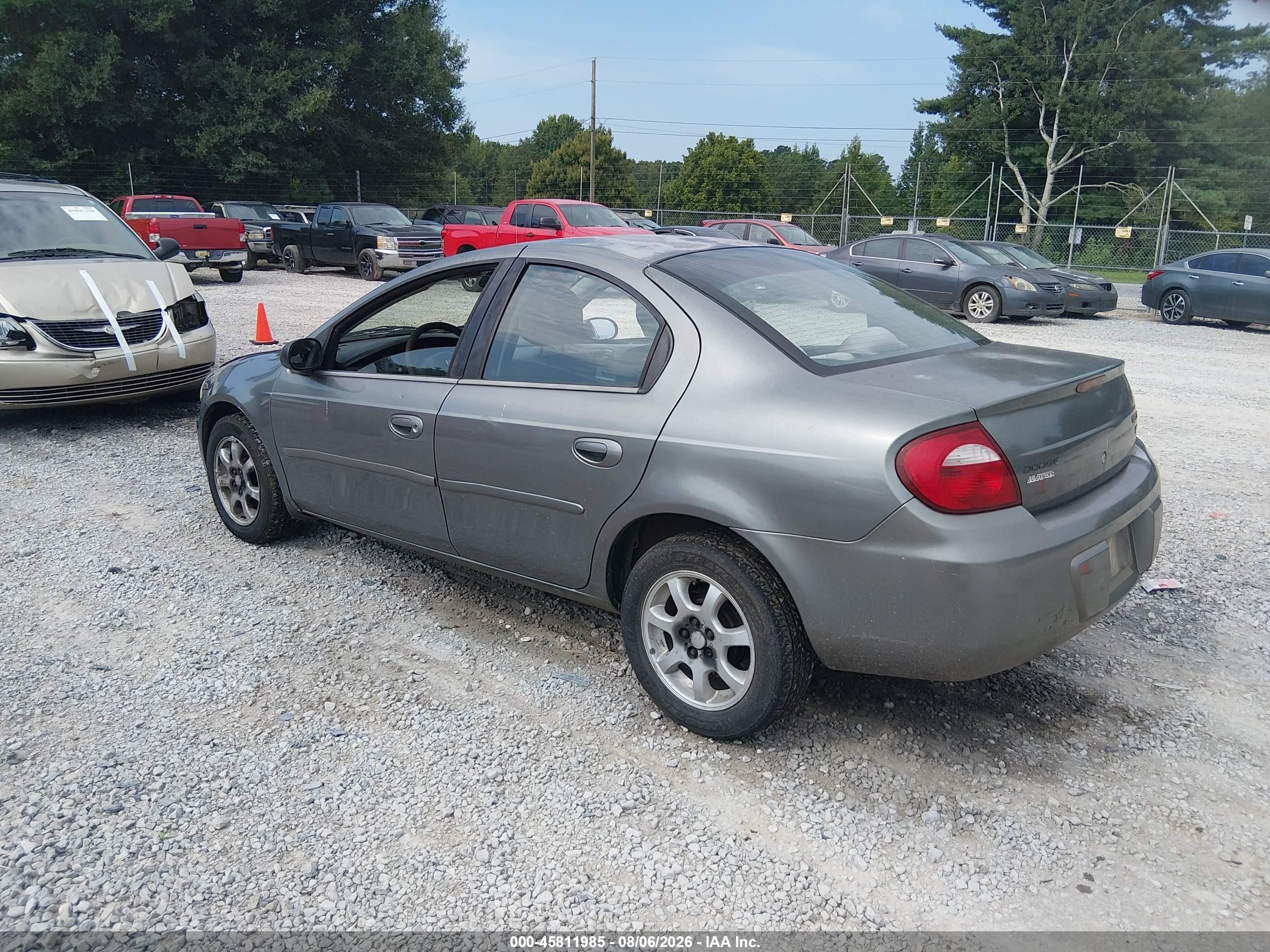 2005 Dodge Neon Sxt Gray vin: 1B3ES56C65D175630