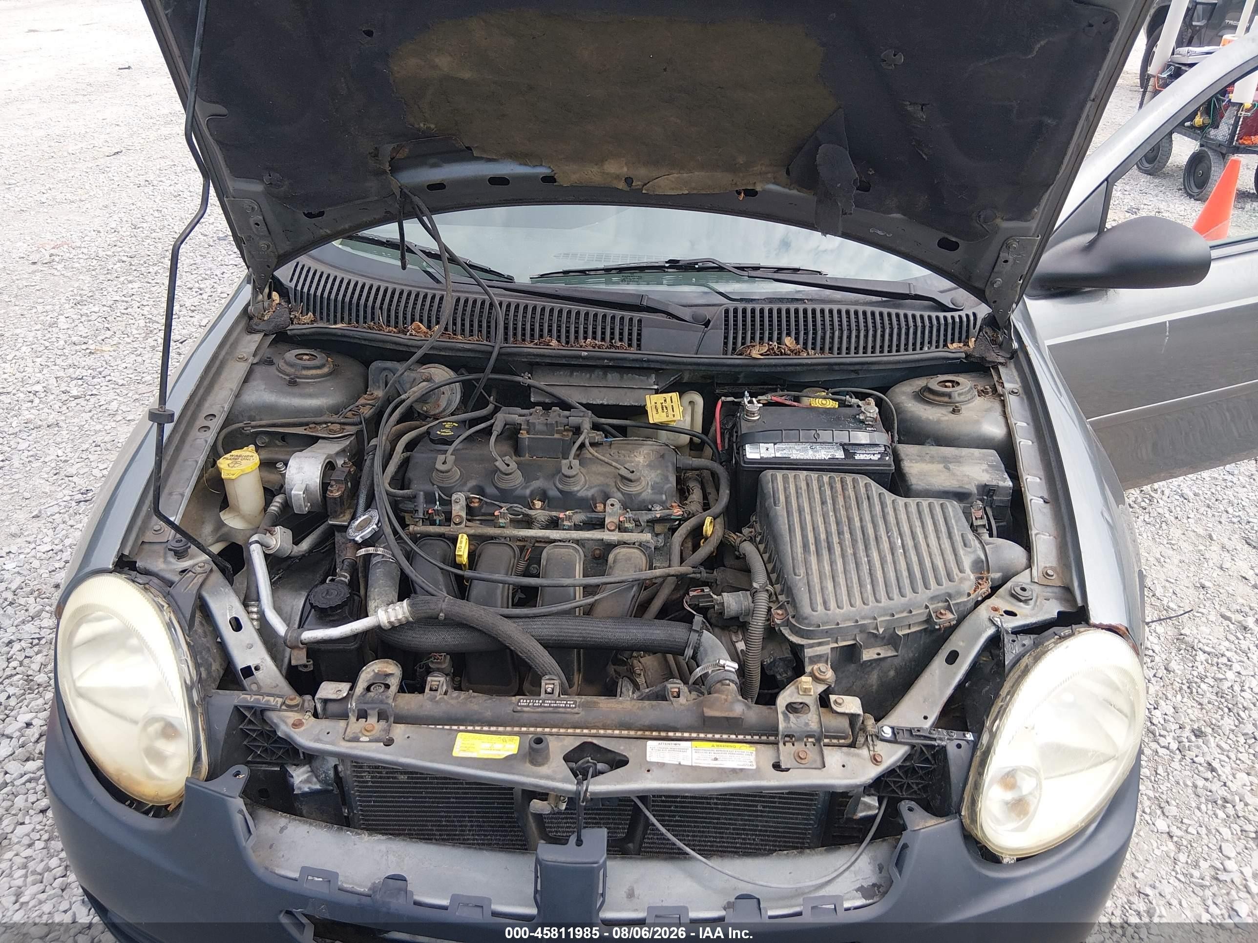 2005 Dodge Neon Sxt Gray vin: 1B3ES56C65D175630