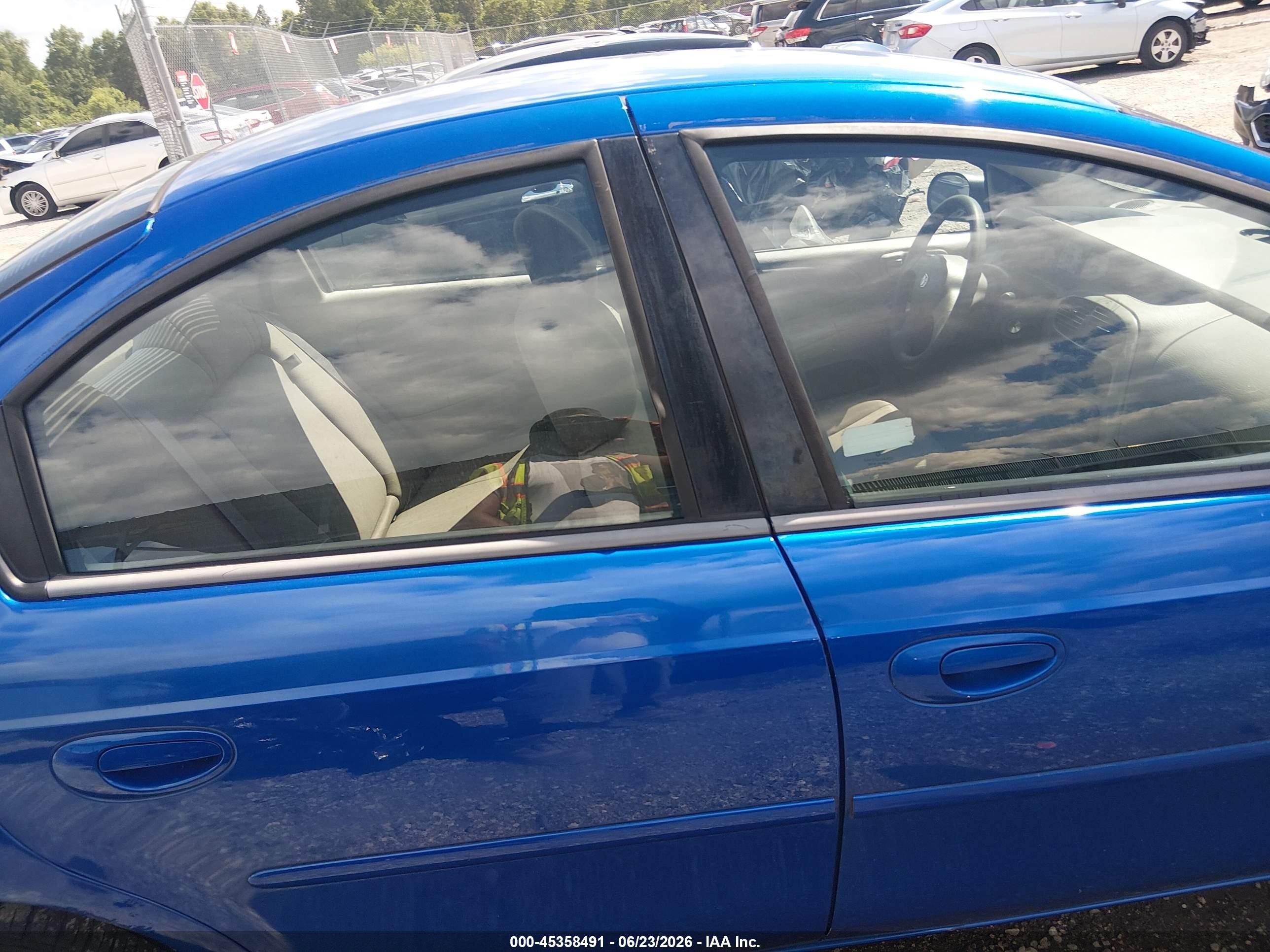 2005 Dodge Neon Sxt Blue vin: 1B3ES56C65D278448
