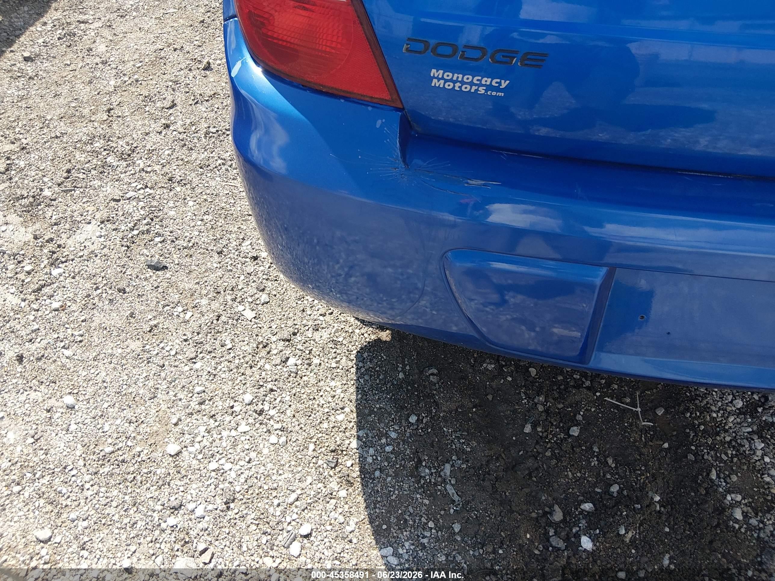 2005 Dodge Neon Sxt Blue vin: 1B3ES56C65D278448