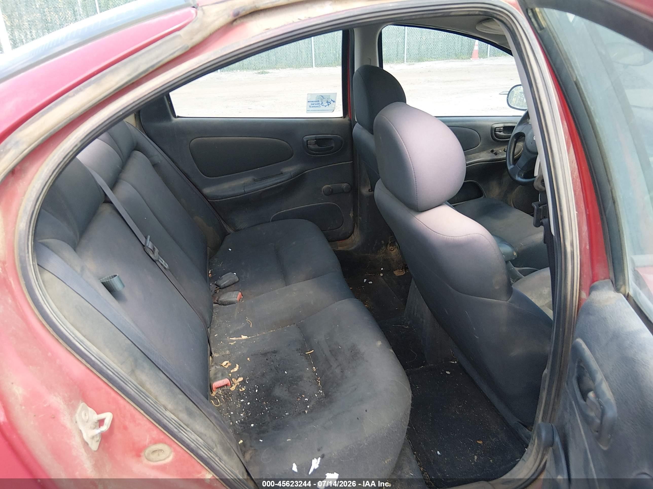 2005 Dodge Neon Sxt Red vin: 1B3ES56C65D282791