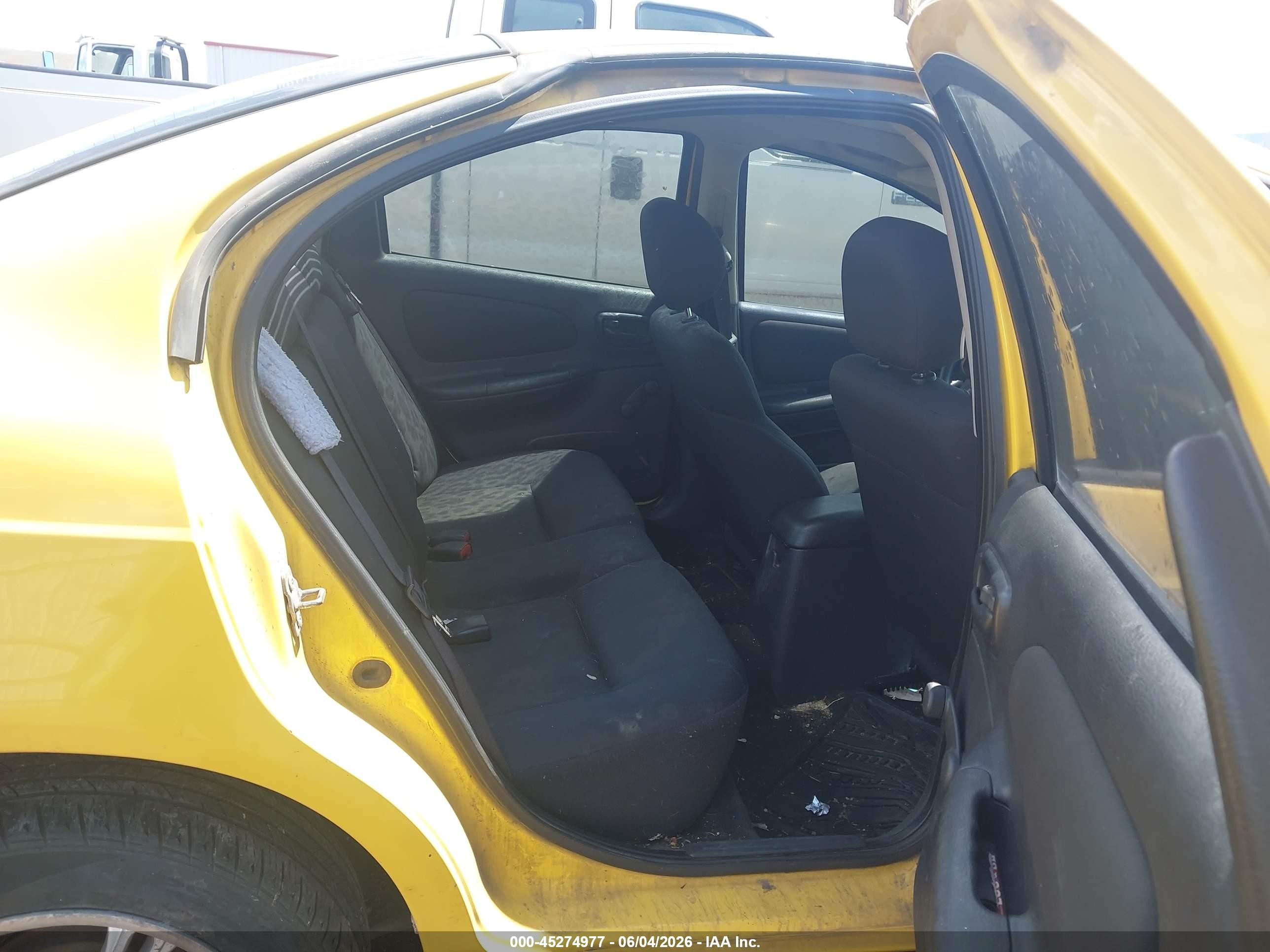 2003 Dodge Neon Sxt Yellow vin: 1B3ES56C73D124070