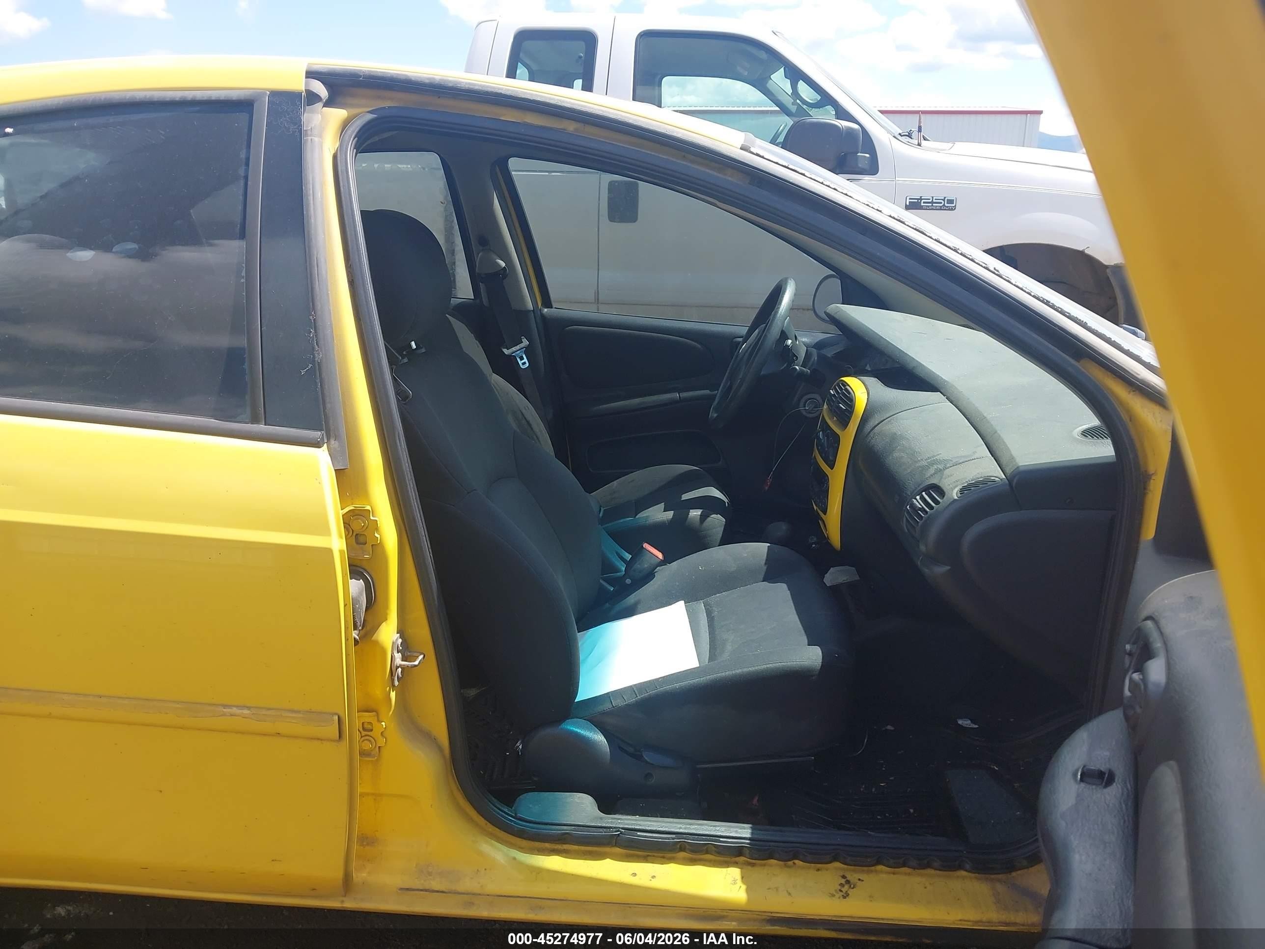 2003 Dodge Neon Sxt Yellow vin: 1B3ES56C73D124070