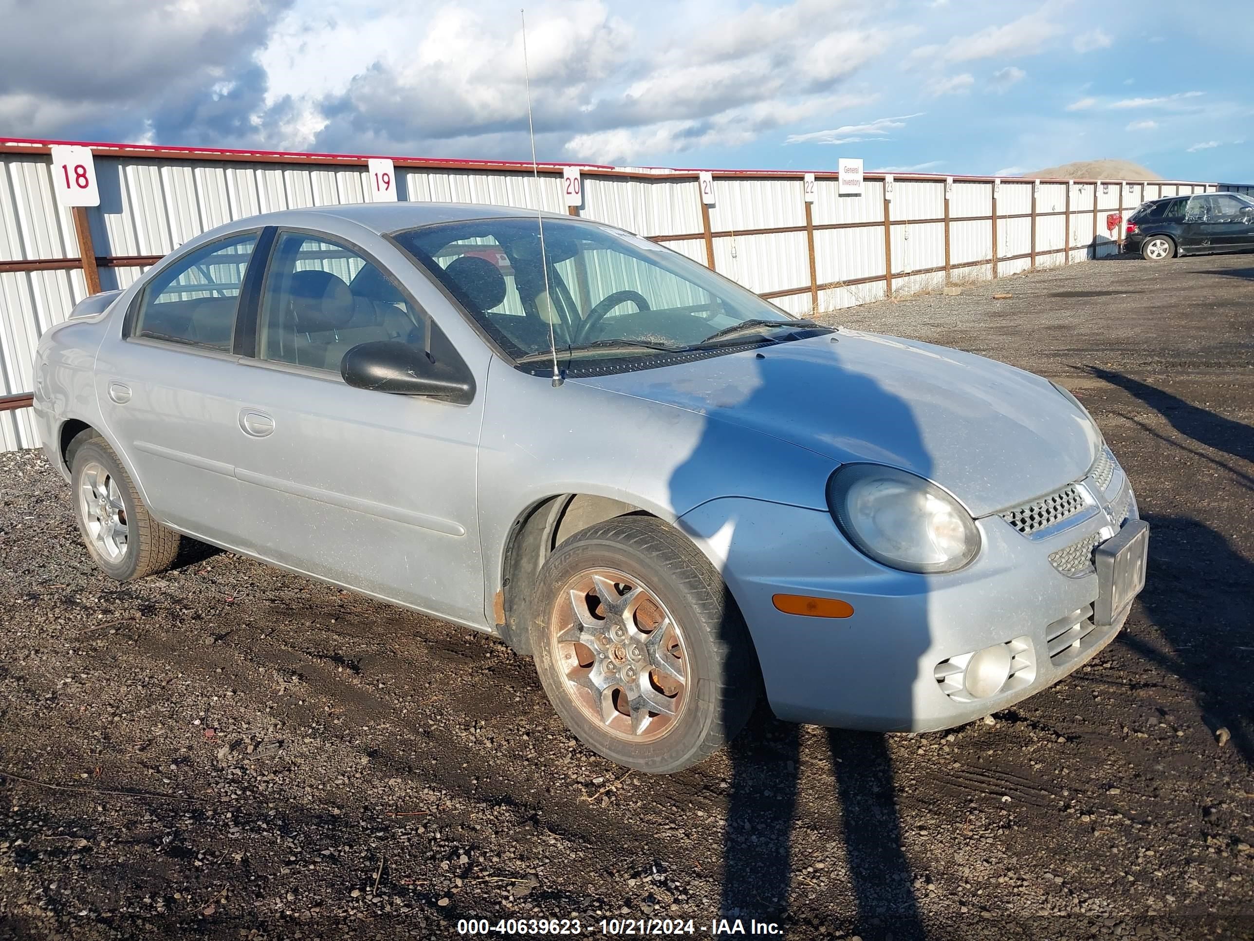Price & History 2003 Dodge Neon Sxt 2.0l I-4 132hp vin