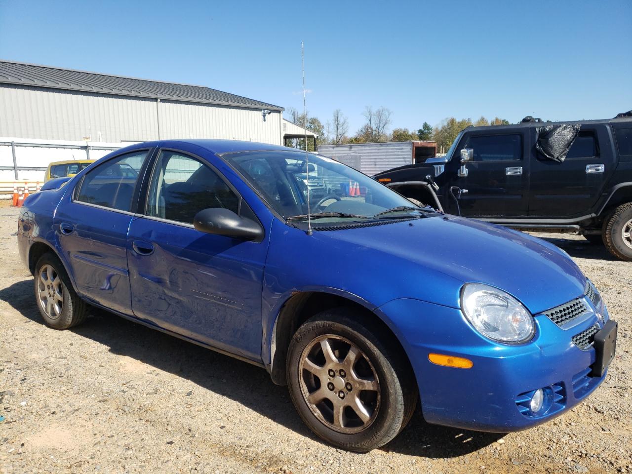 2004 Dodge Neon Sxt Синий vin: 1B3ES56C74D589370