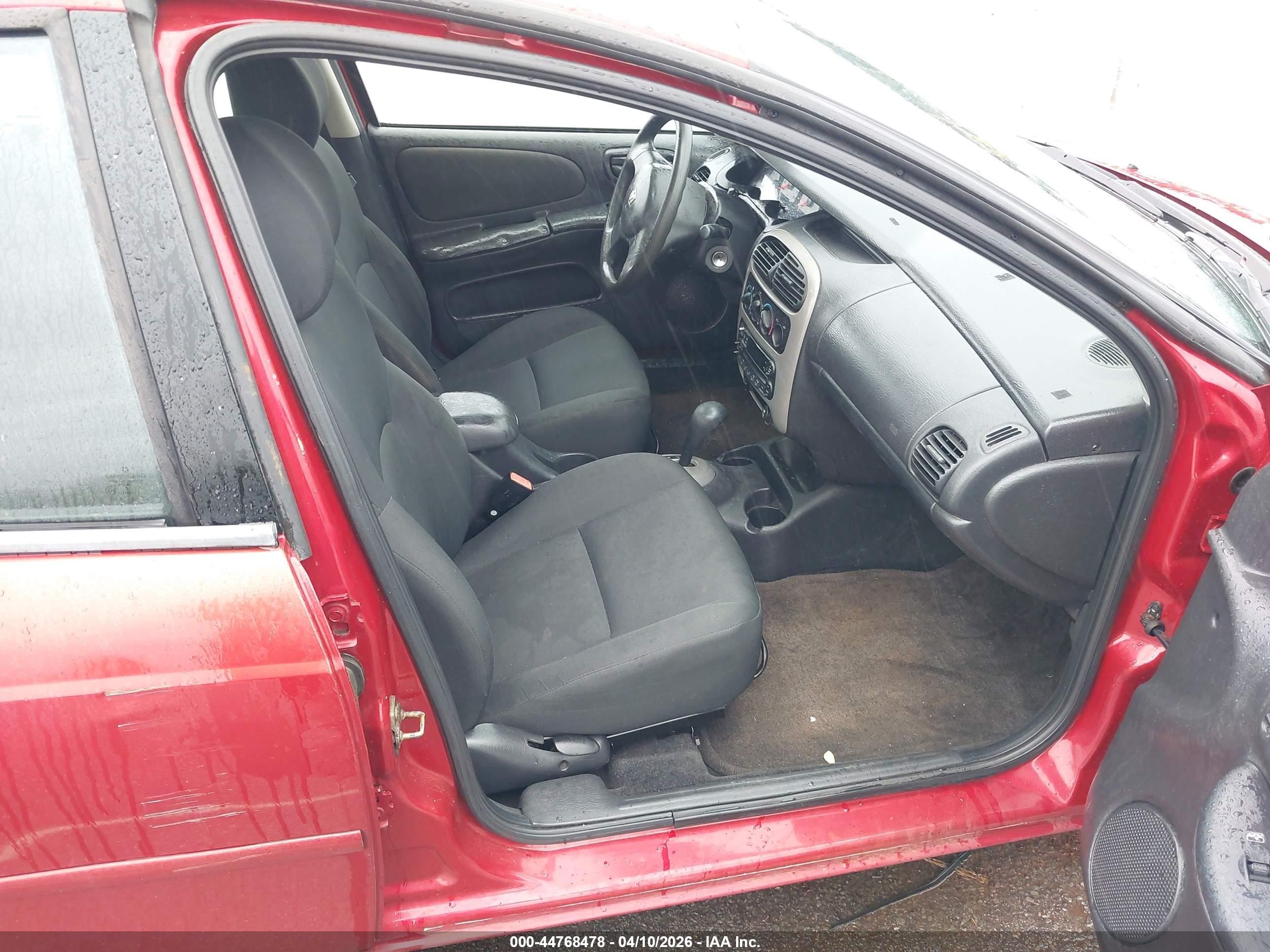 2004 Dodge Neon Sxt Красный vin: 1B3ES56C74D602036