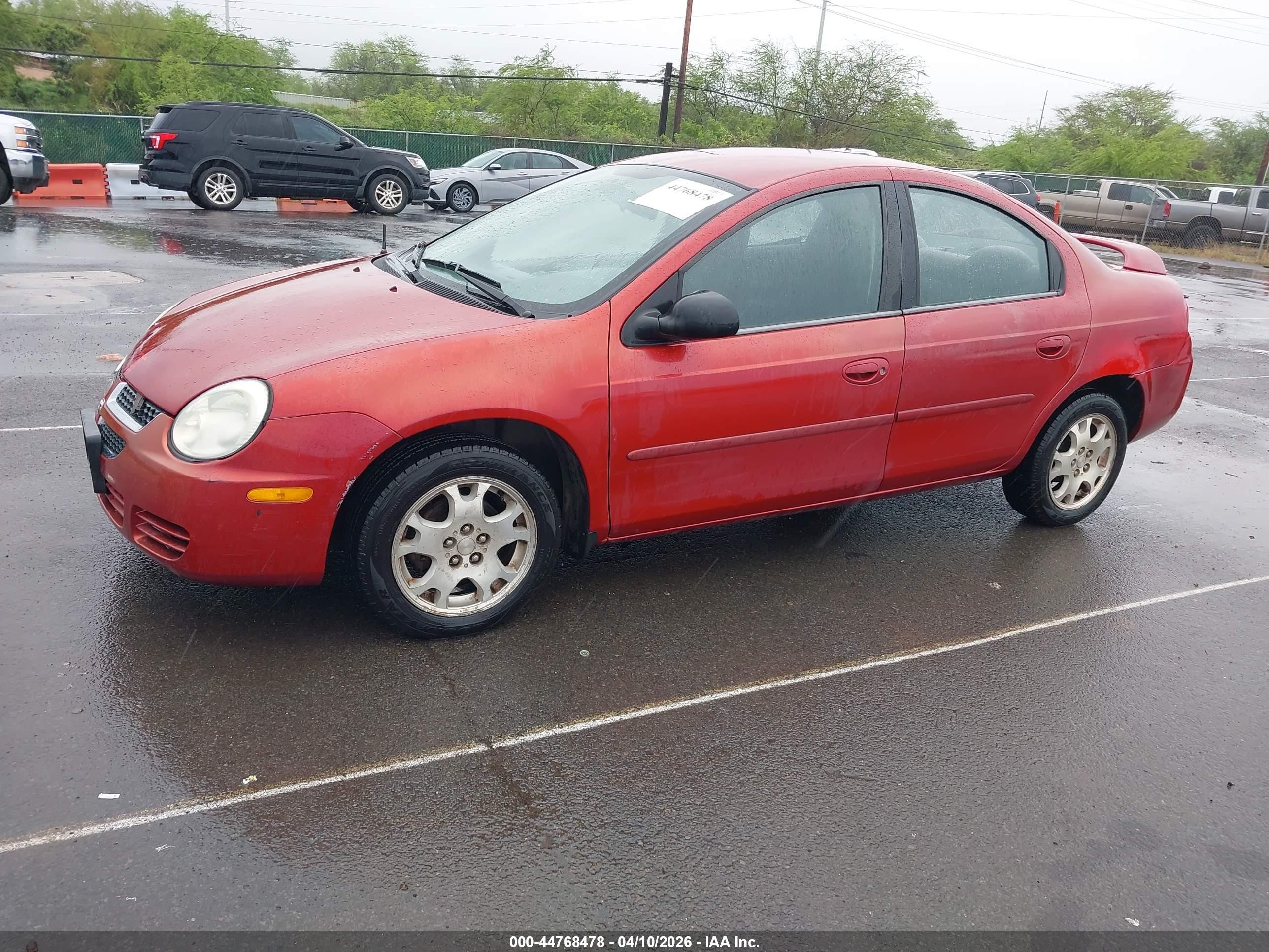 2004 Dodge Neon Sxt Красный vin: 1B3ES56C74D602036