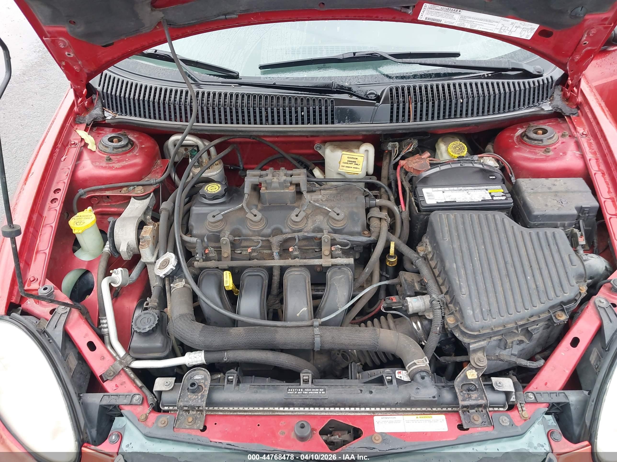 2004 Dodge Neon Sxt Красный vin: 1B3ES56C74D602036