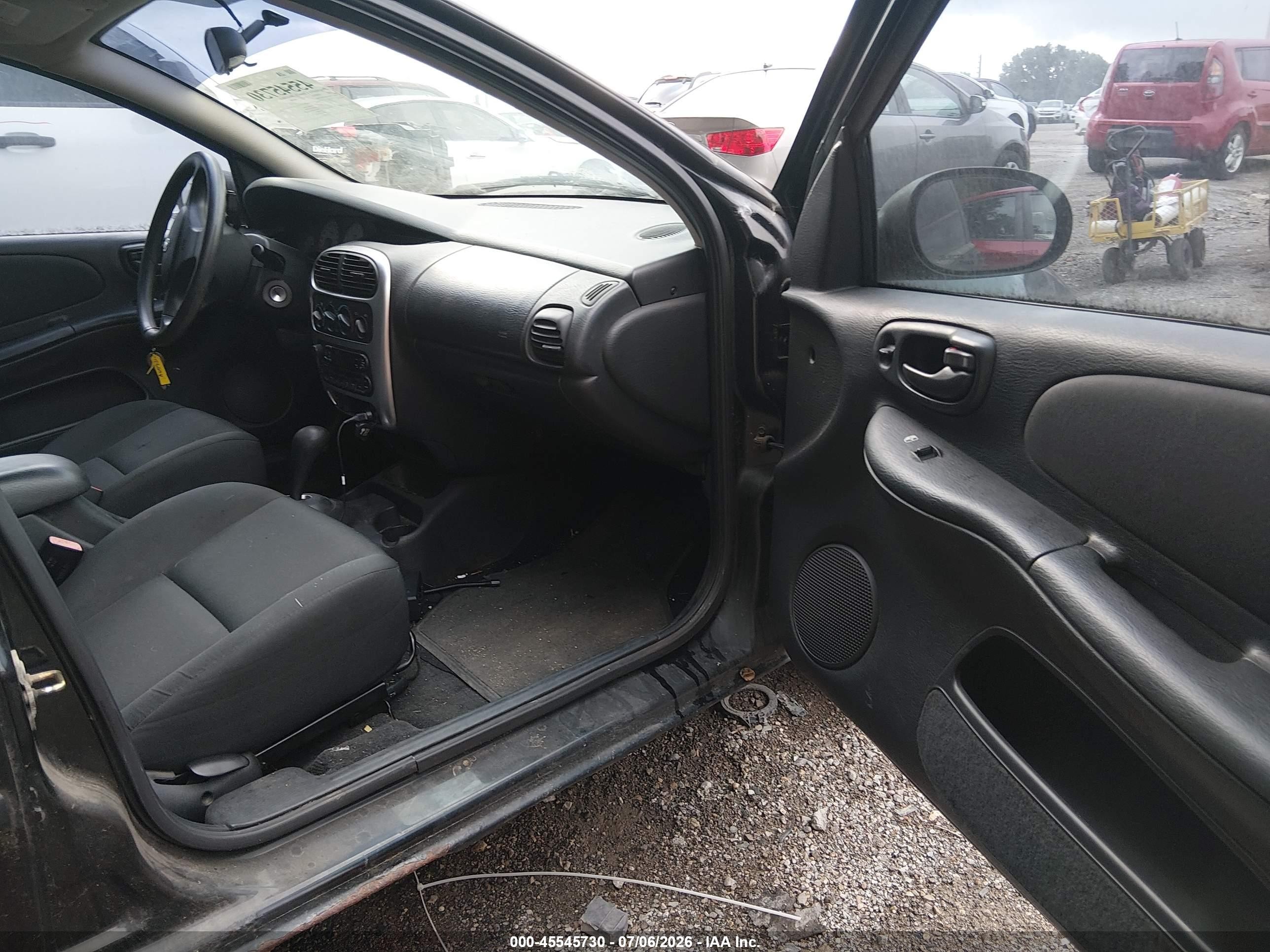 2004 Dodge Neon Sxt Black vin: 1B3ES56C74D629205