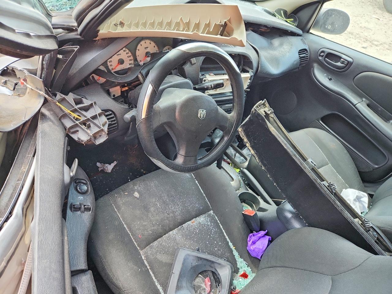 2004 Dodge Neon Sxt Silver vin: 1B3ES56C74D646456