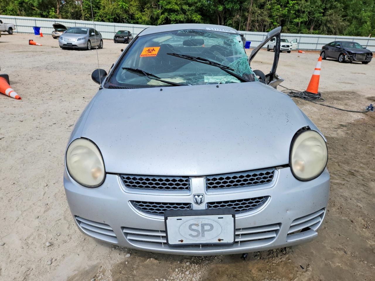 2004 Dodge Neon Sxt Silver vin: 1B3ES56C74D646456