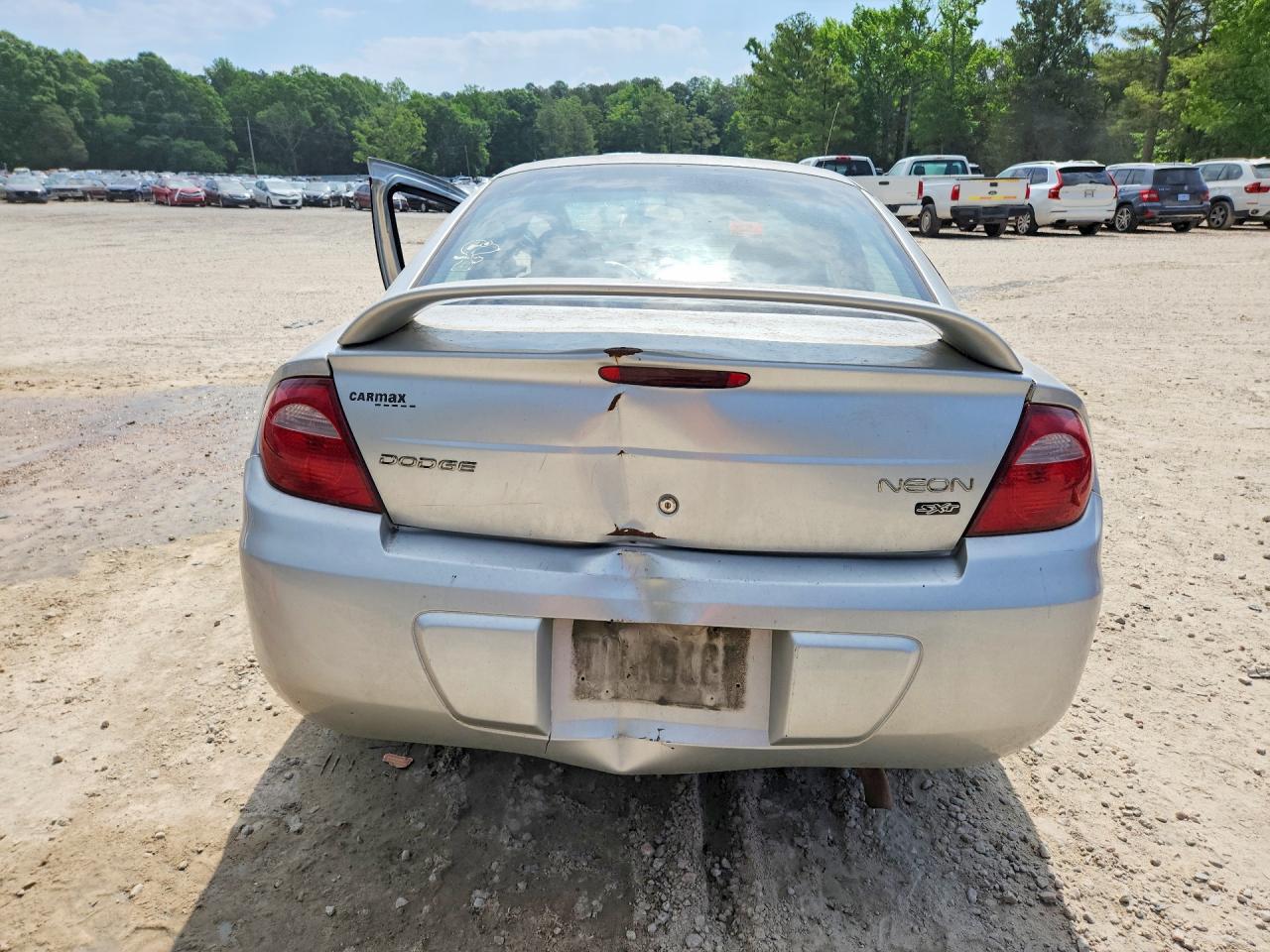 2004 Dodge Neon Sxt Silver vin: 1B3ES56C74D646456
