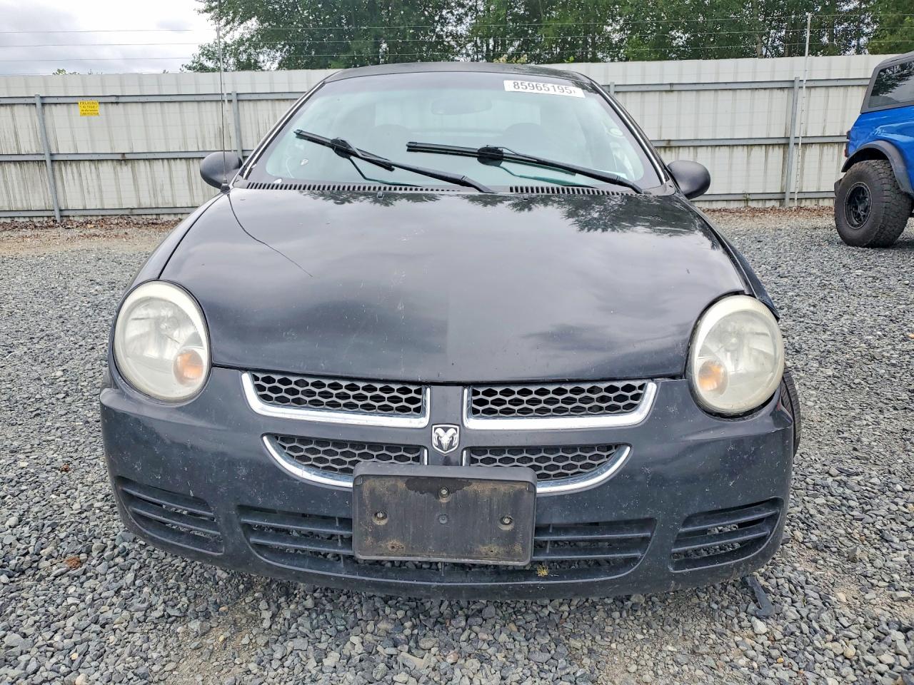 2005 Dodge Neon Sxt Black vin: 1B3ES56C75D115338