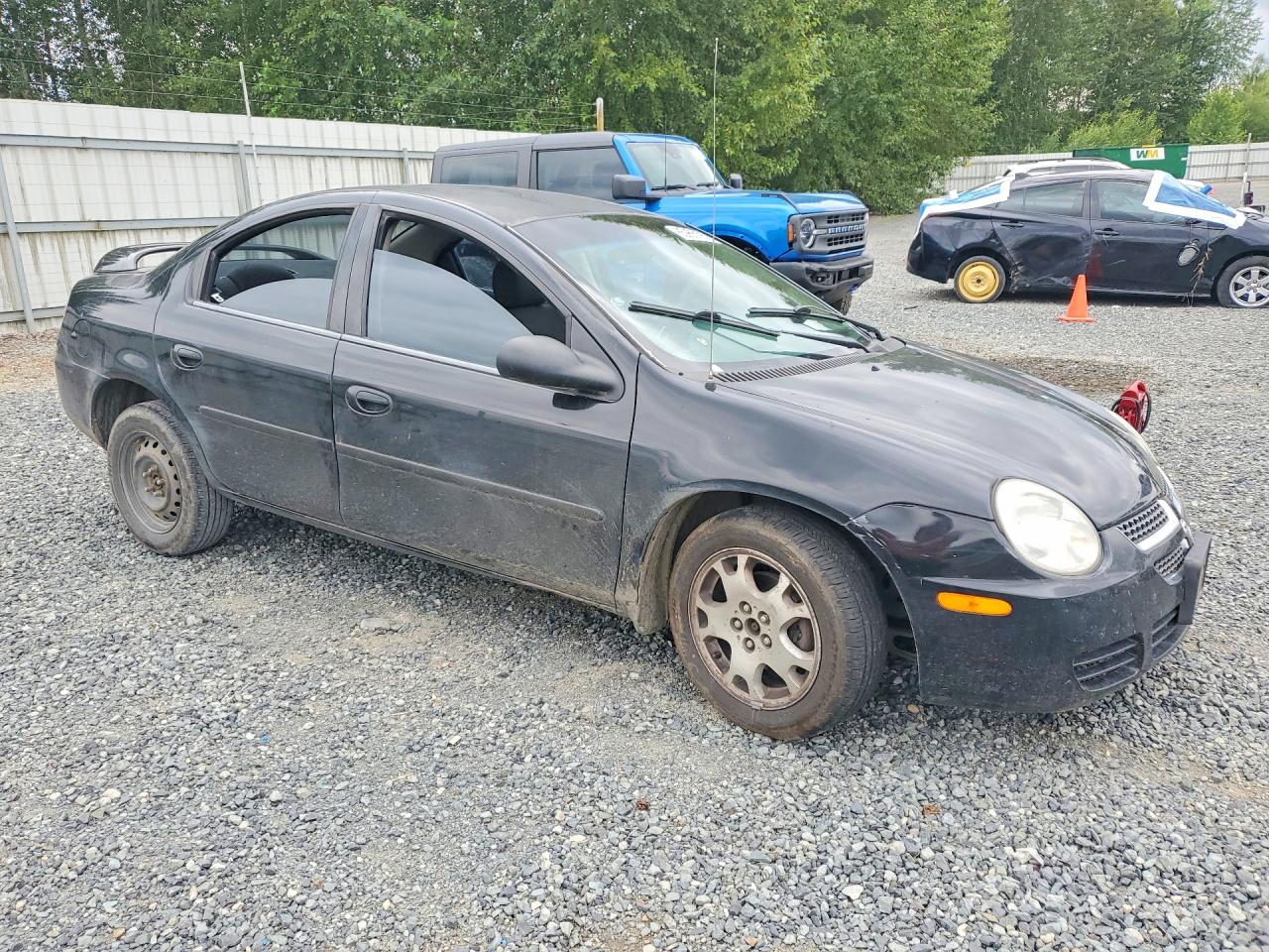 2005 Dodge Neon Sxt Black vin: 1B3ES56C75D115338