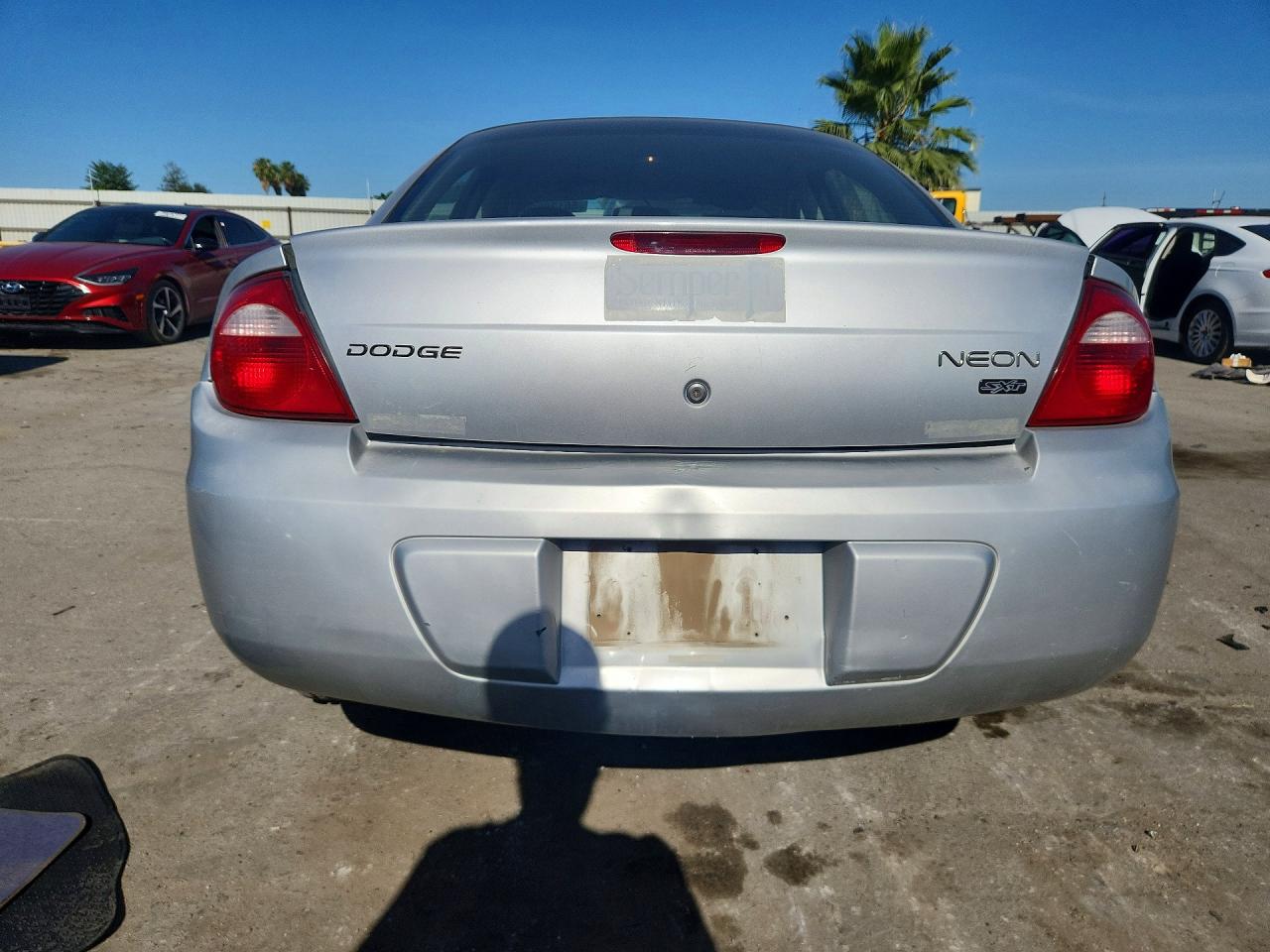 2005 Dodge Neon Sxt Silver vin: 1B3ES56C75D158819