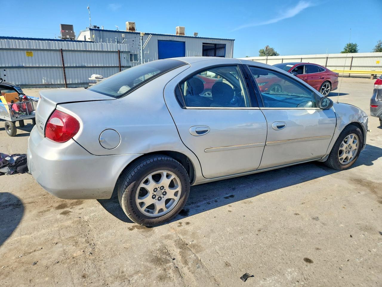 2005 Dodge Neon Sxt Silver vin: 1B3ES56C75D158819
