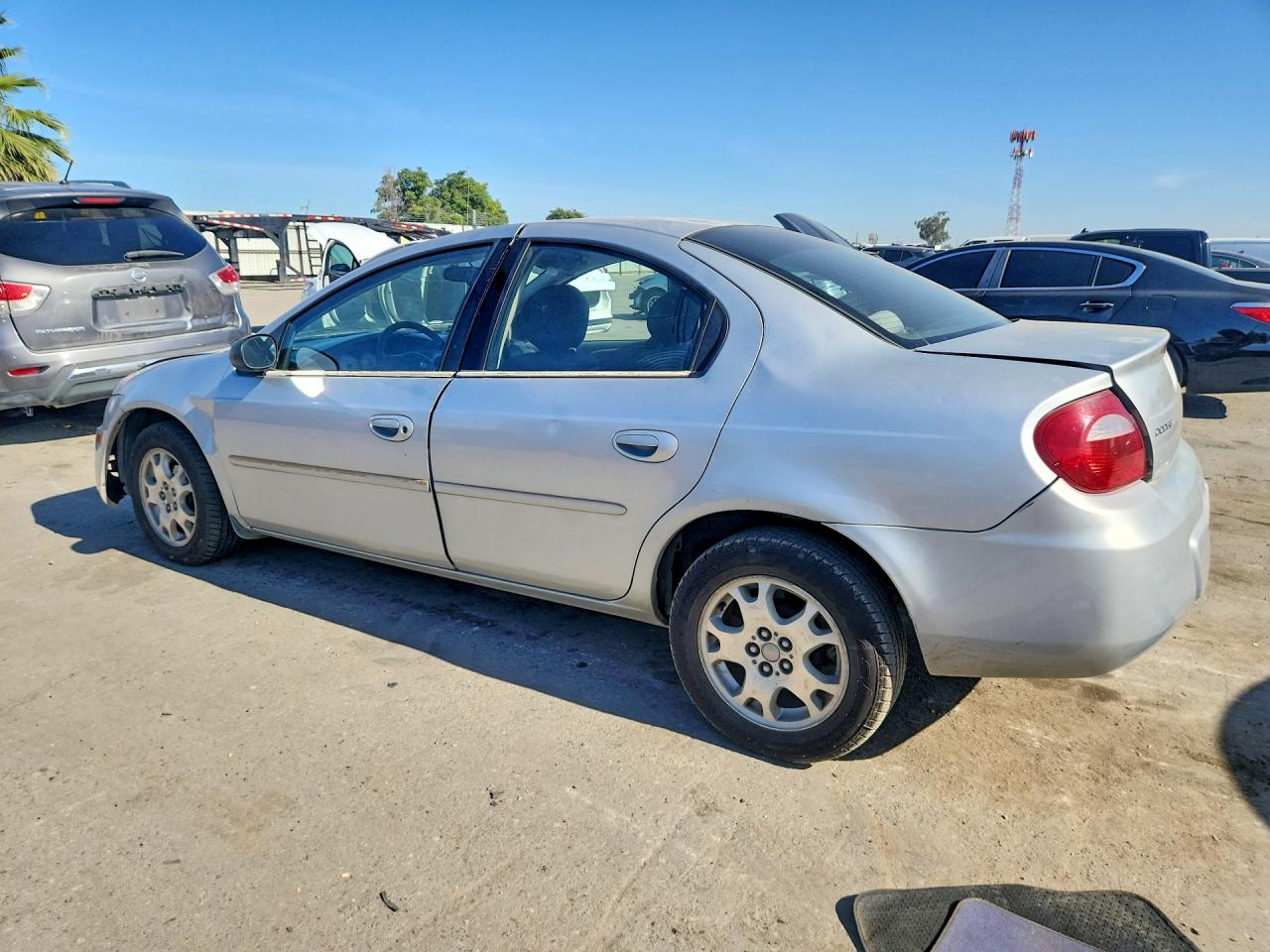 2005 Dodge Neon Sxt Silver vin: 1B3ES56C75D158819