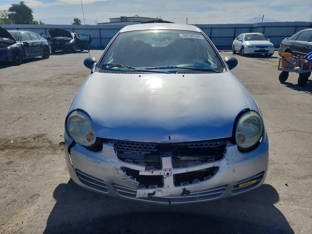 2005 Dodge Neon Sxt Silver vin: 1B3ES56C75D158819