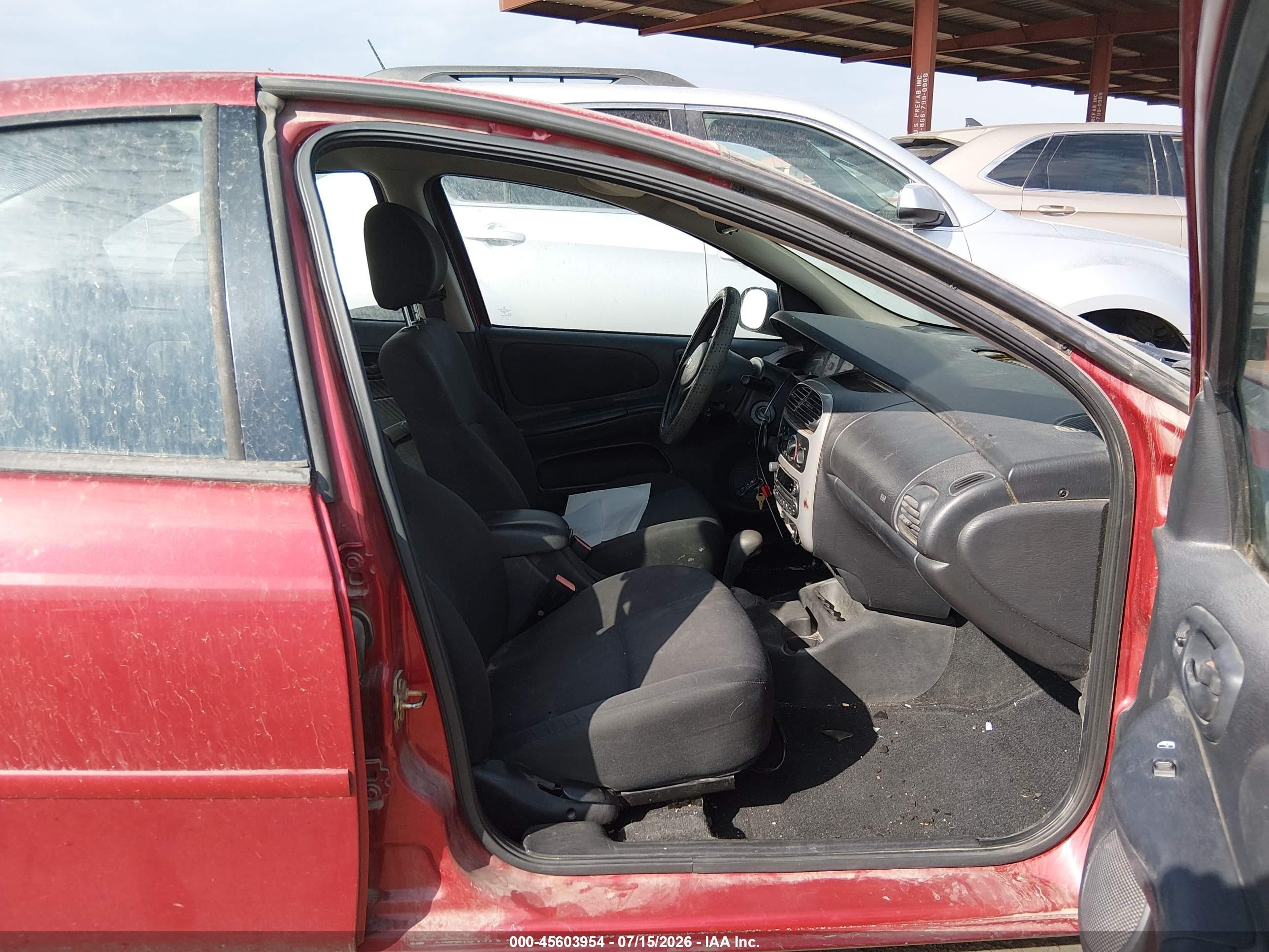 2005 Dodge Neon Sxt Red vin: 1B3ES56C75D179864
