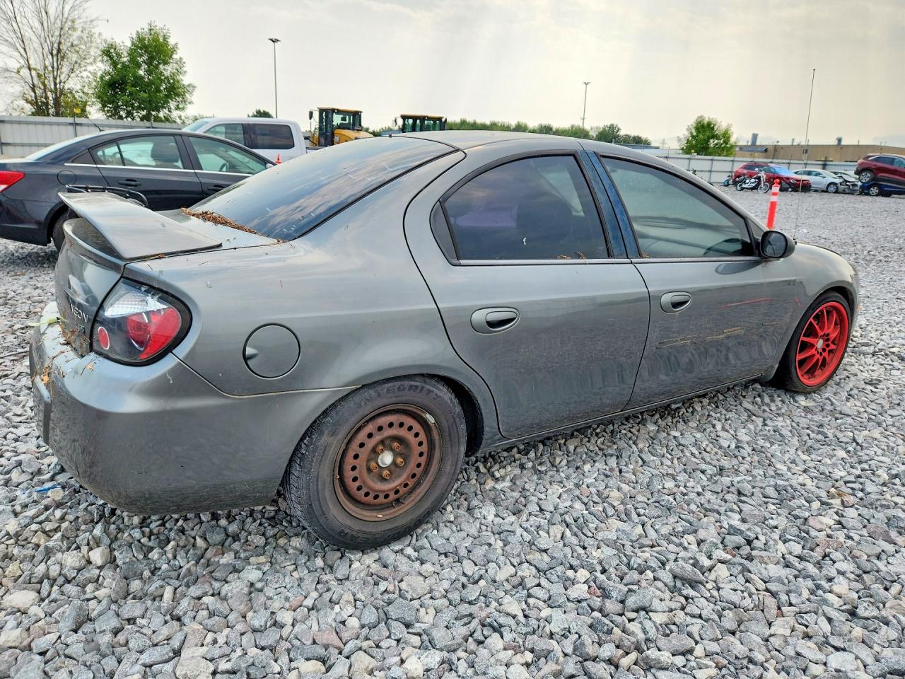 2005 Dodge Neon Sxt Gray vin: 1B3ES56C75D186927