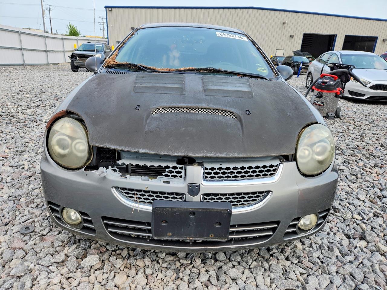 2005 Dodge Neon Sxt Gray vin: 1B3ES56C75D186927