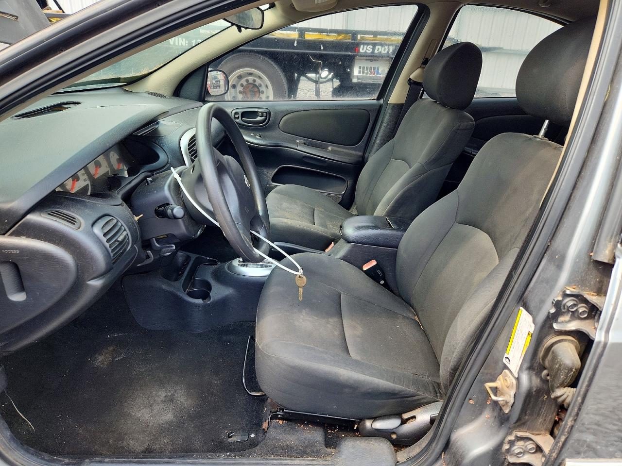 2005 Dodge Neon Sxt Gray vin: 1B3ES56C75D186927