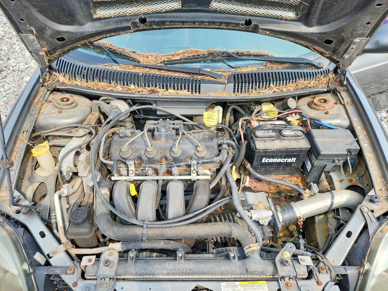 2005 Dodge Neon Sxt Gray vin: 1B3ES56C75D186927