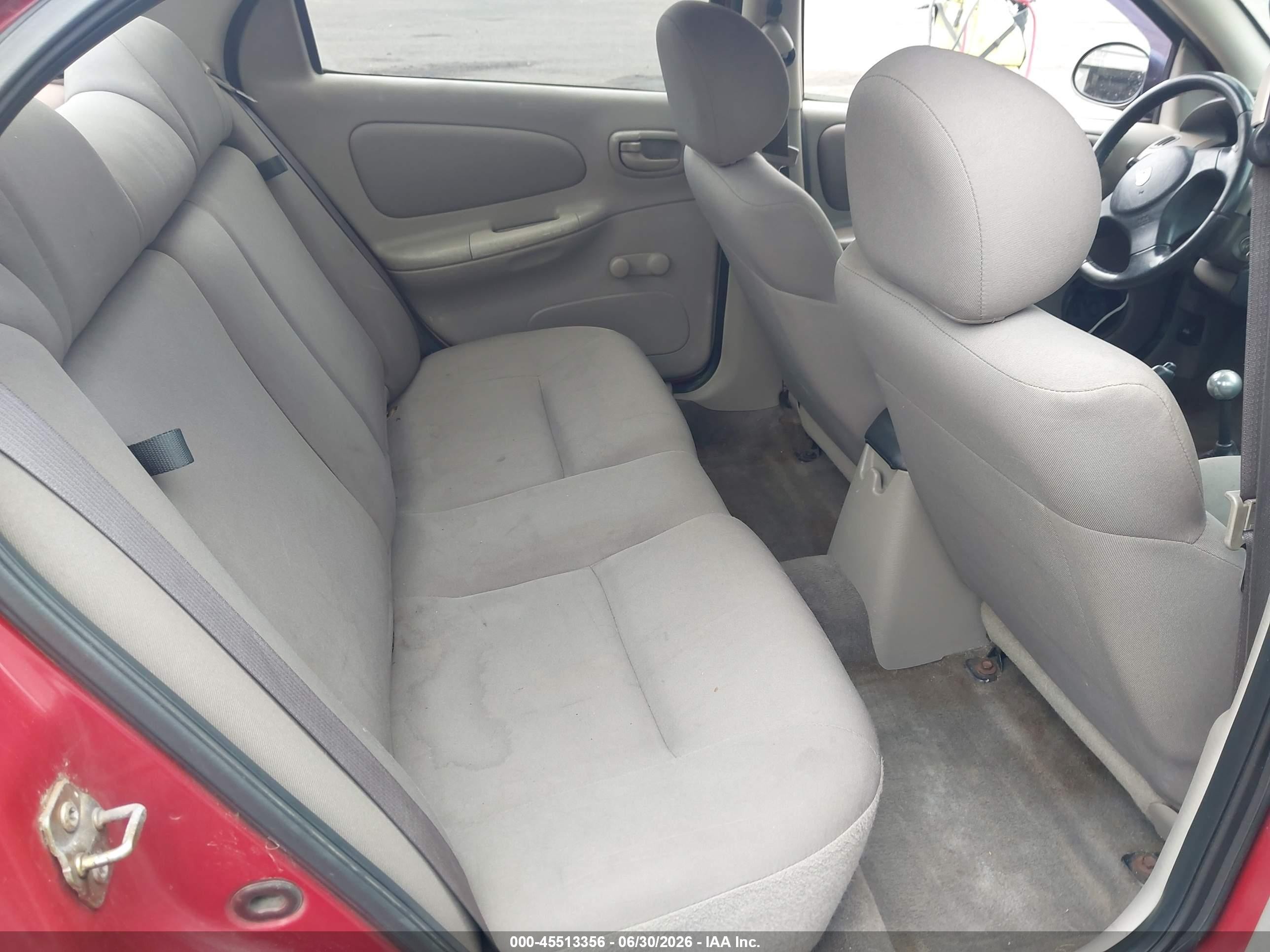 2005 Dodge Neon Sxt Red vin: 1B3ES56C75D278880