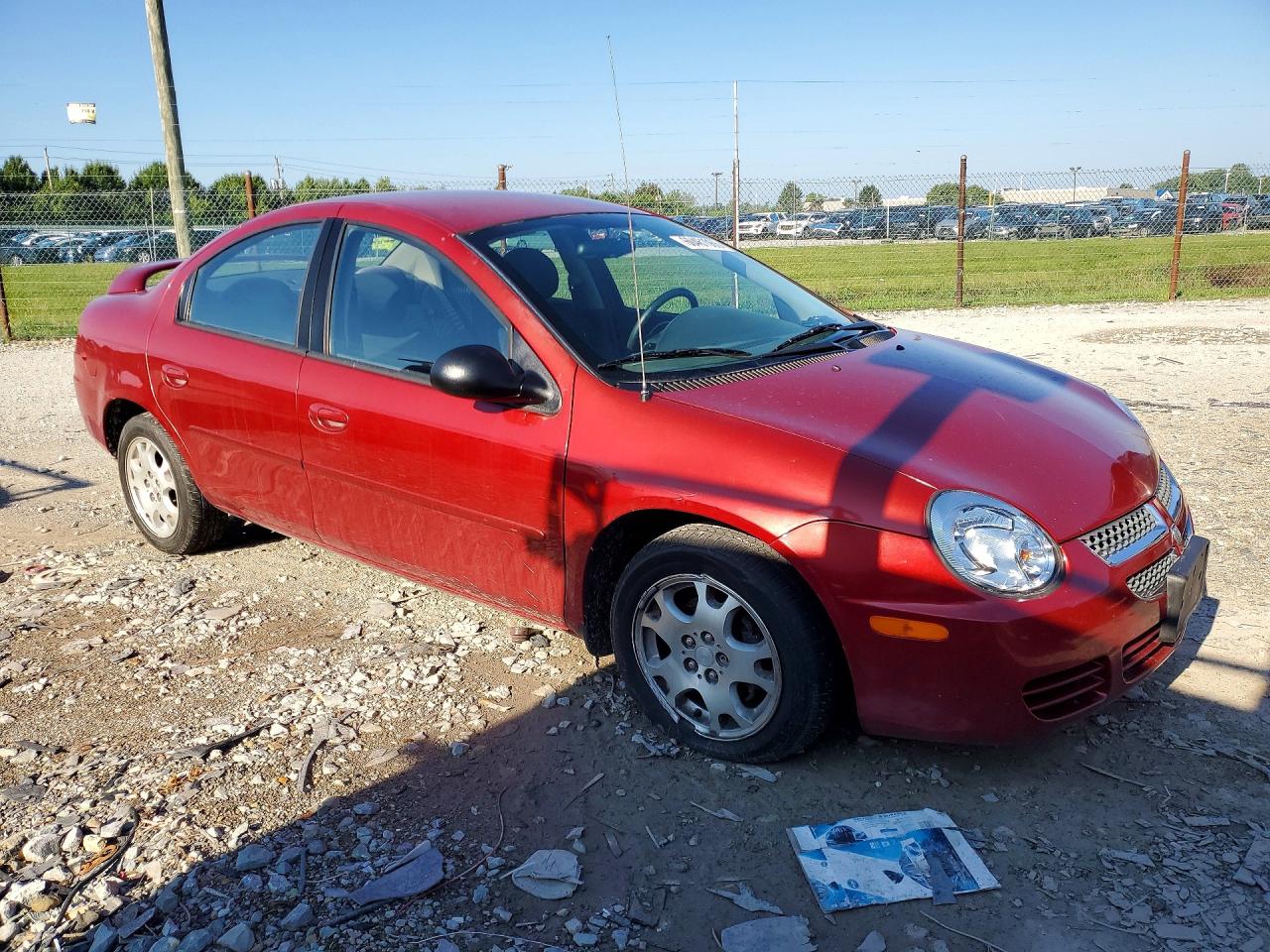 2003 Dodge Neon Sxt Red vin: 1B3ES56C83D107018