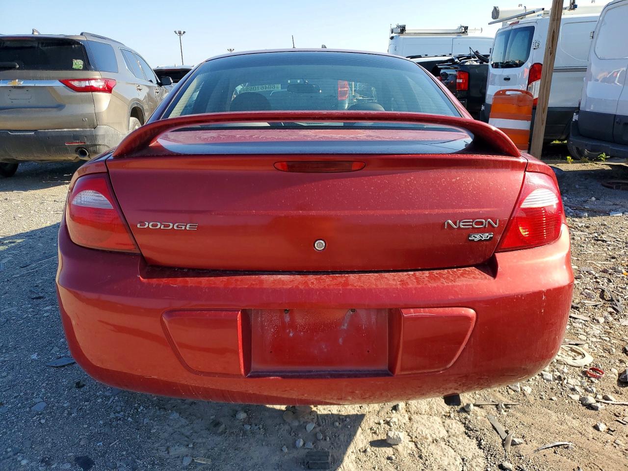 2003 Dodge Neon Sxt Red vin: 1B3ES56C83D107018