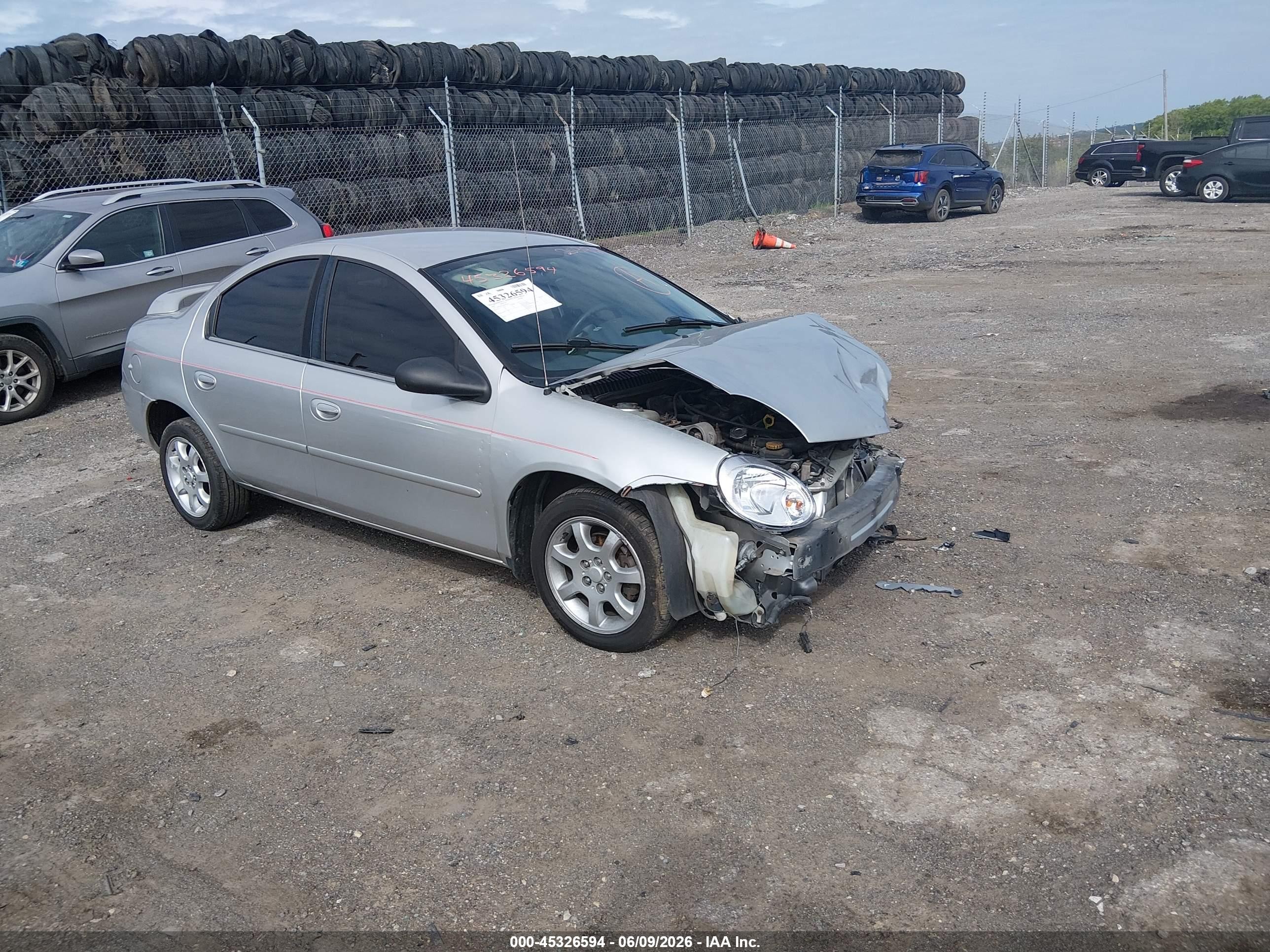 2003 Dodge Neon Sxt Silver vin: 1B3ES56C83D209967