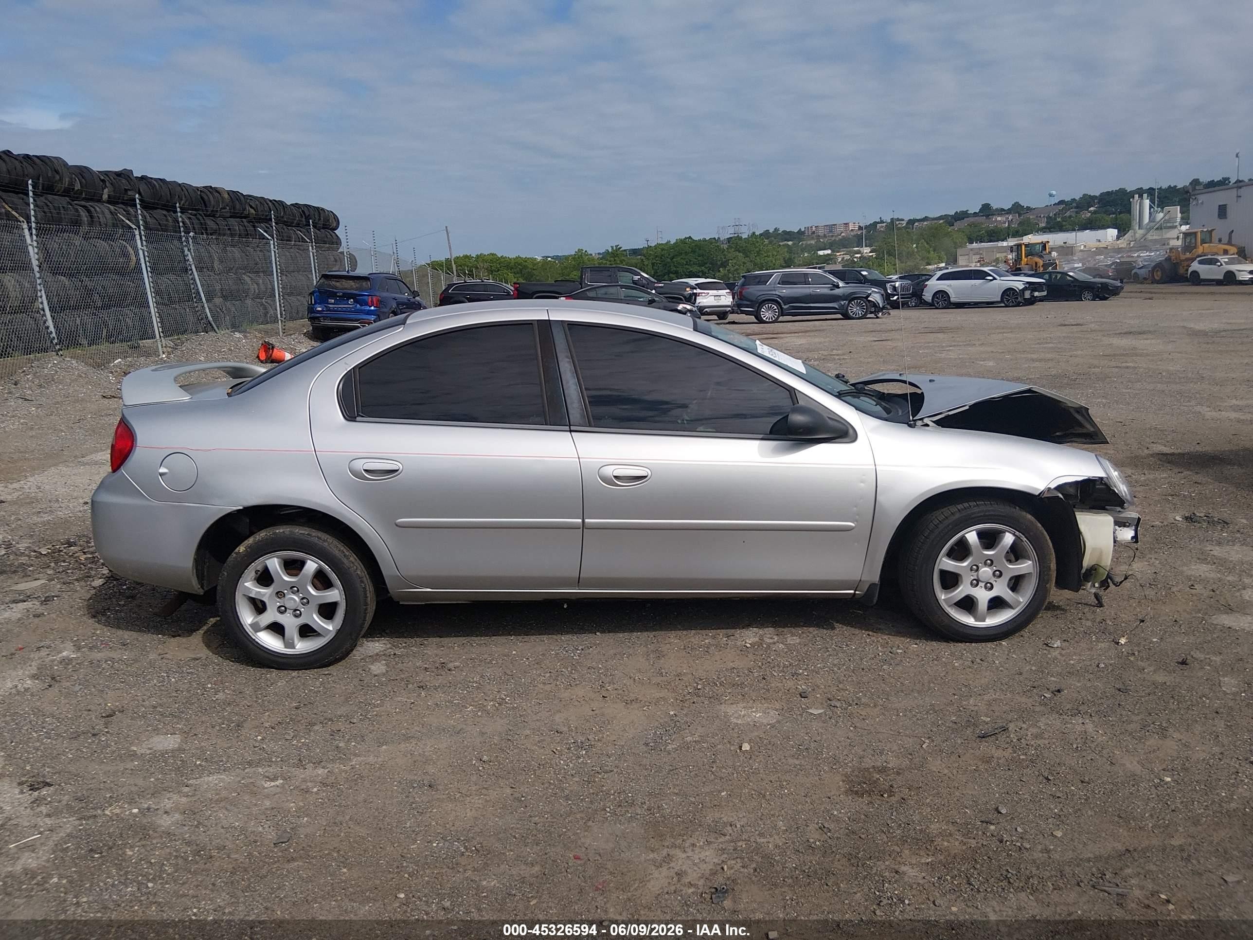 2003 Dodge Neon Sxt Silver vin: 1B3ES56C83D209967